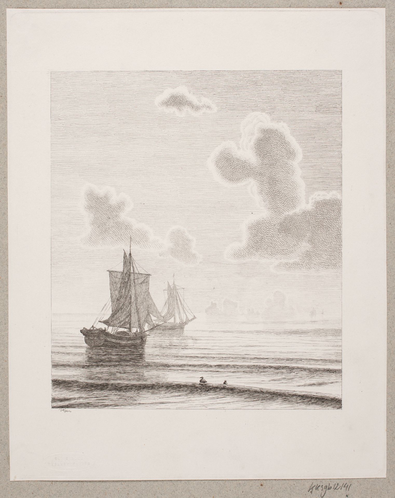 Stille vejr by Vilhelm Kyhn