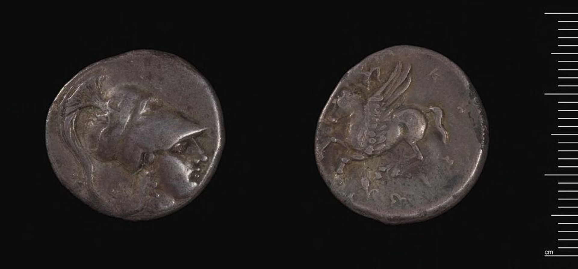 Corinthian Stater (Attic Didrachm) of Agathokles,Tyrant of Syracuse by Agathokles of Syracuse