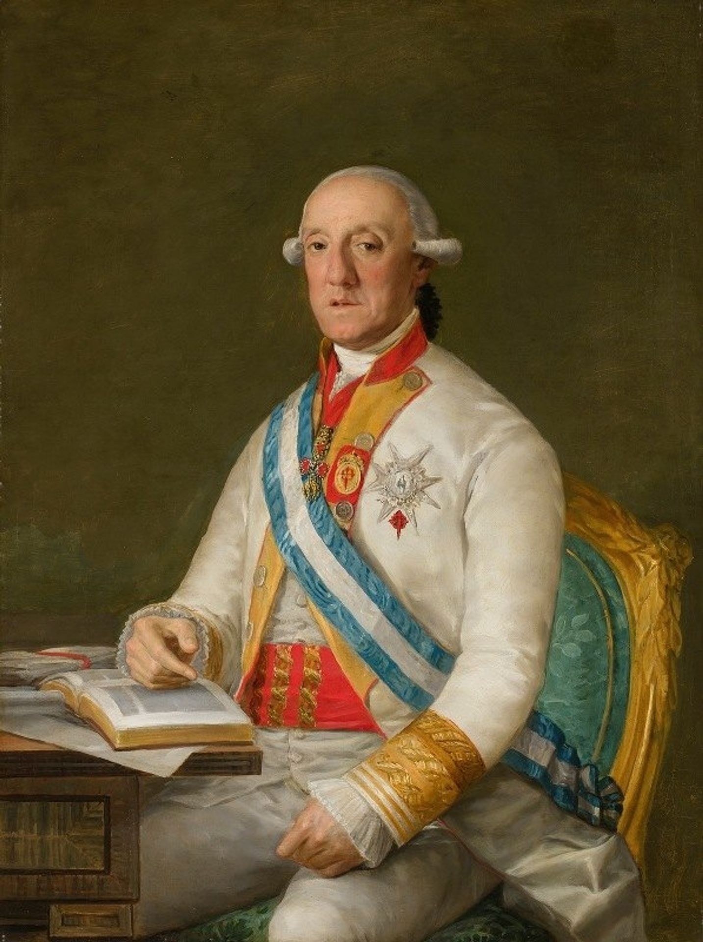 Vicente Maria De Vera De Aragon, Duque De La Roca by Francisco de Goya