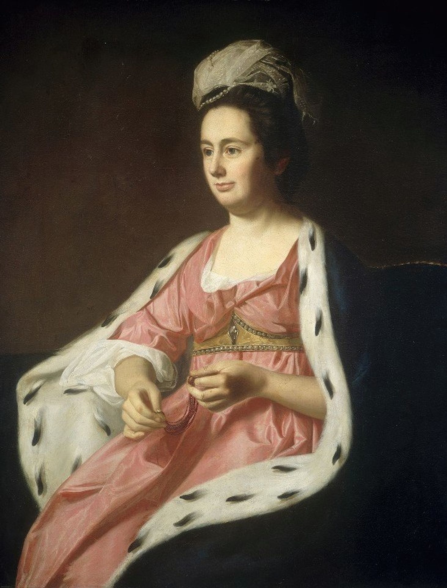 Abigail Smith Babcock by John Singleton Copley