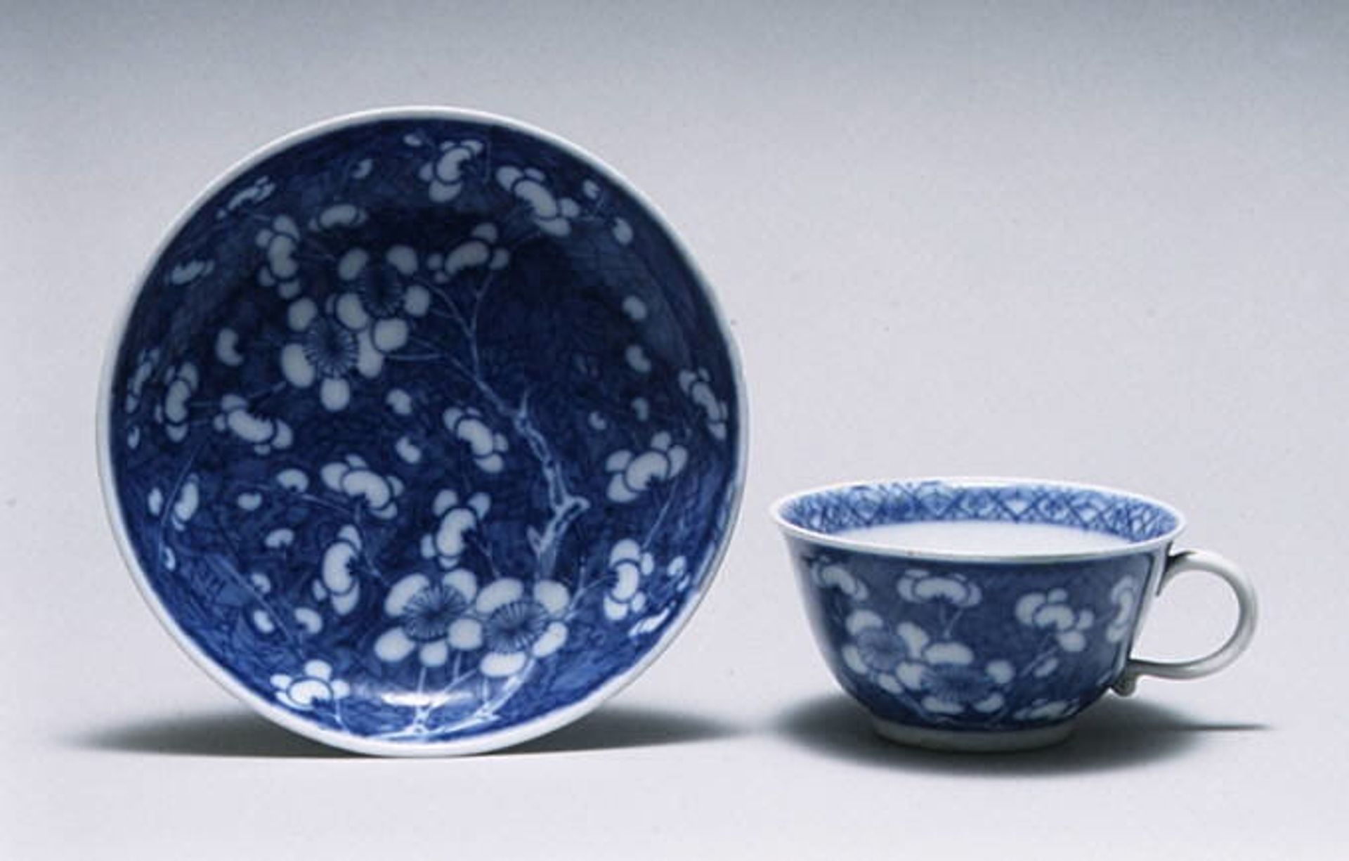Cup and saucer by Meissen Manufactory