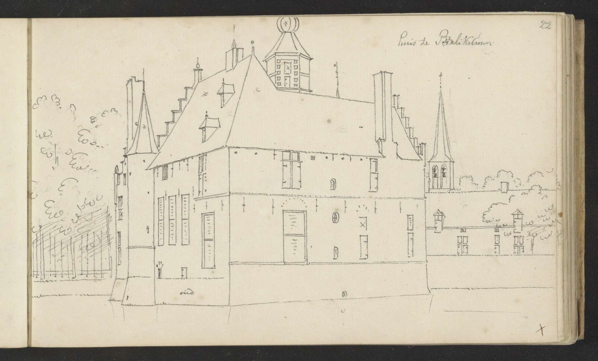Huis te Berlicum by Cornelis Pronk