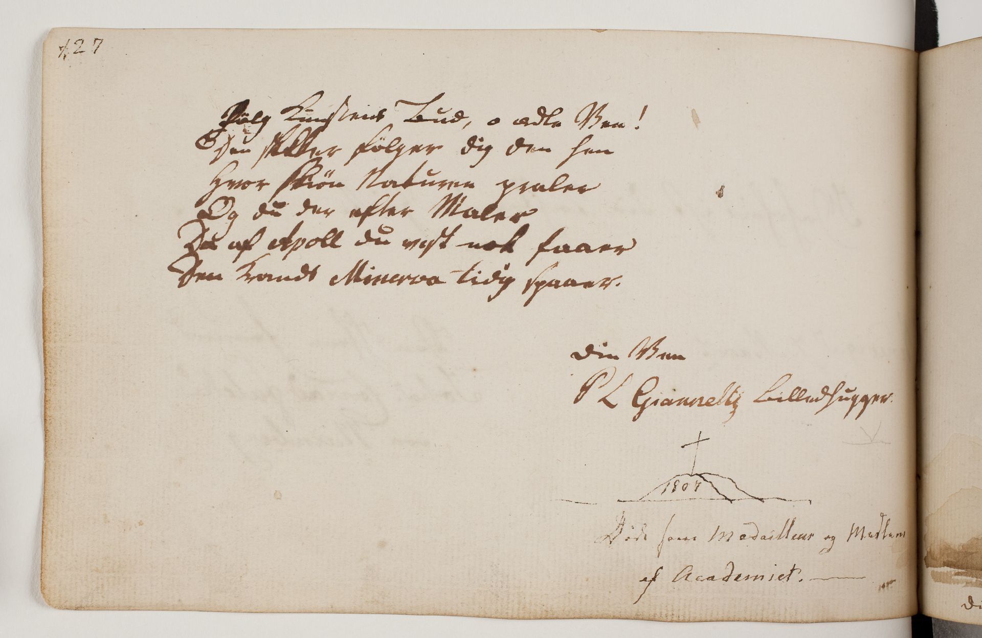 Vers og hilsen fra P.L. Giannelli by Anonymous