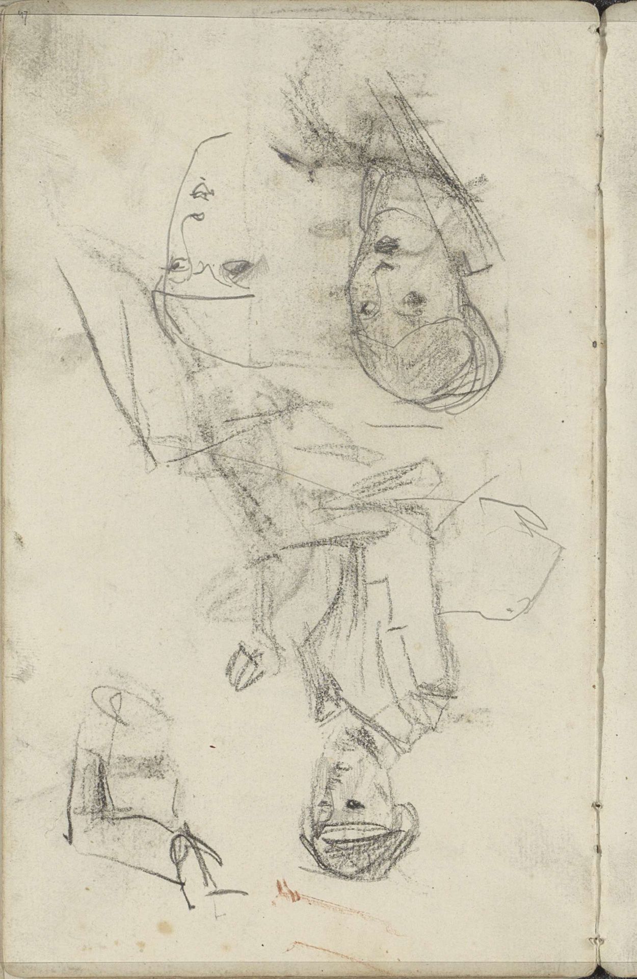 Figuurstudies by George Hendrik Breitner
