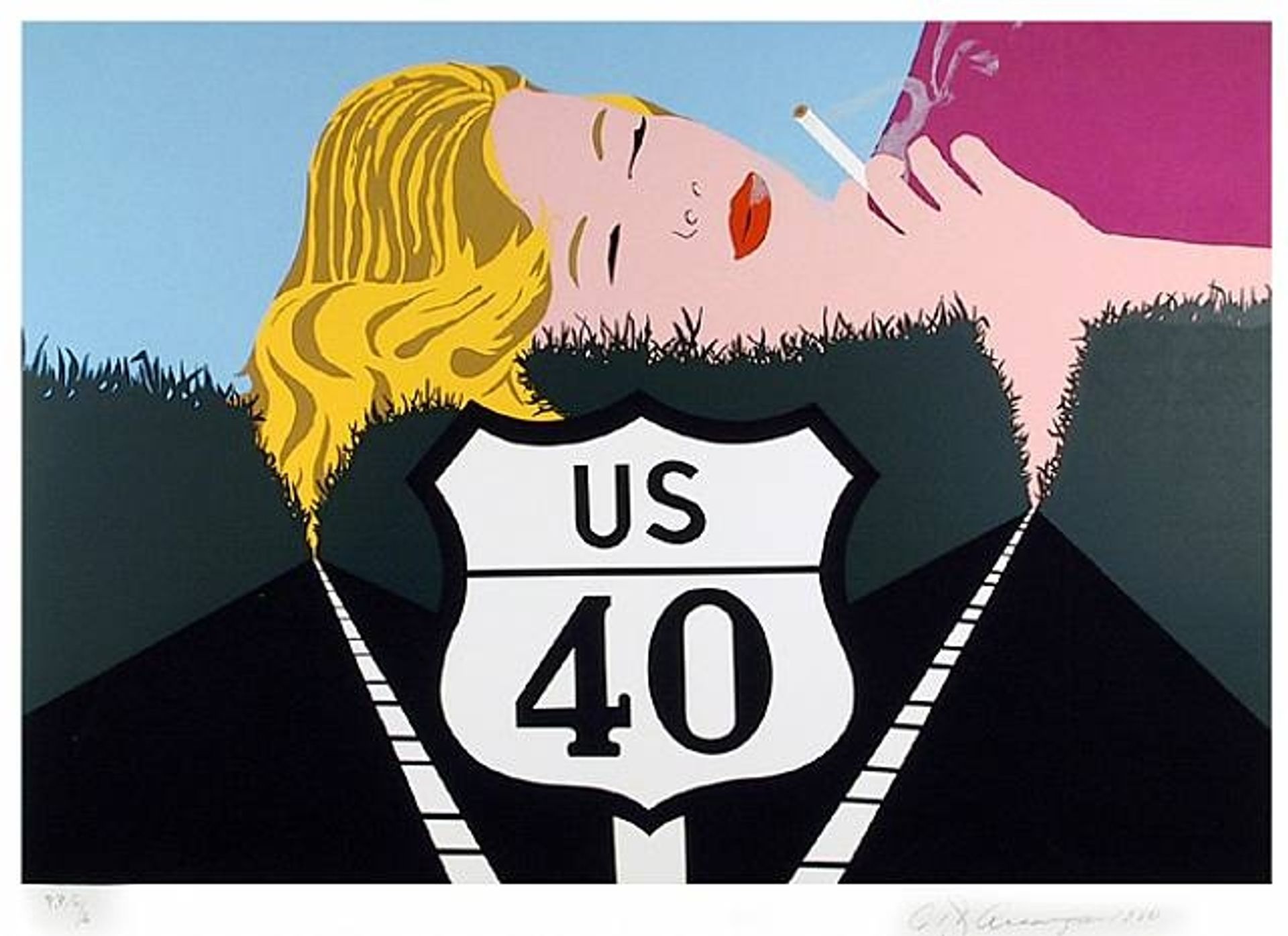Smoke Dream by Allan D'Arcangelo
