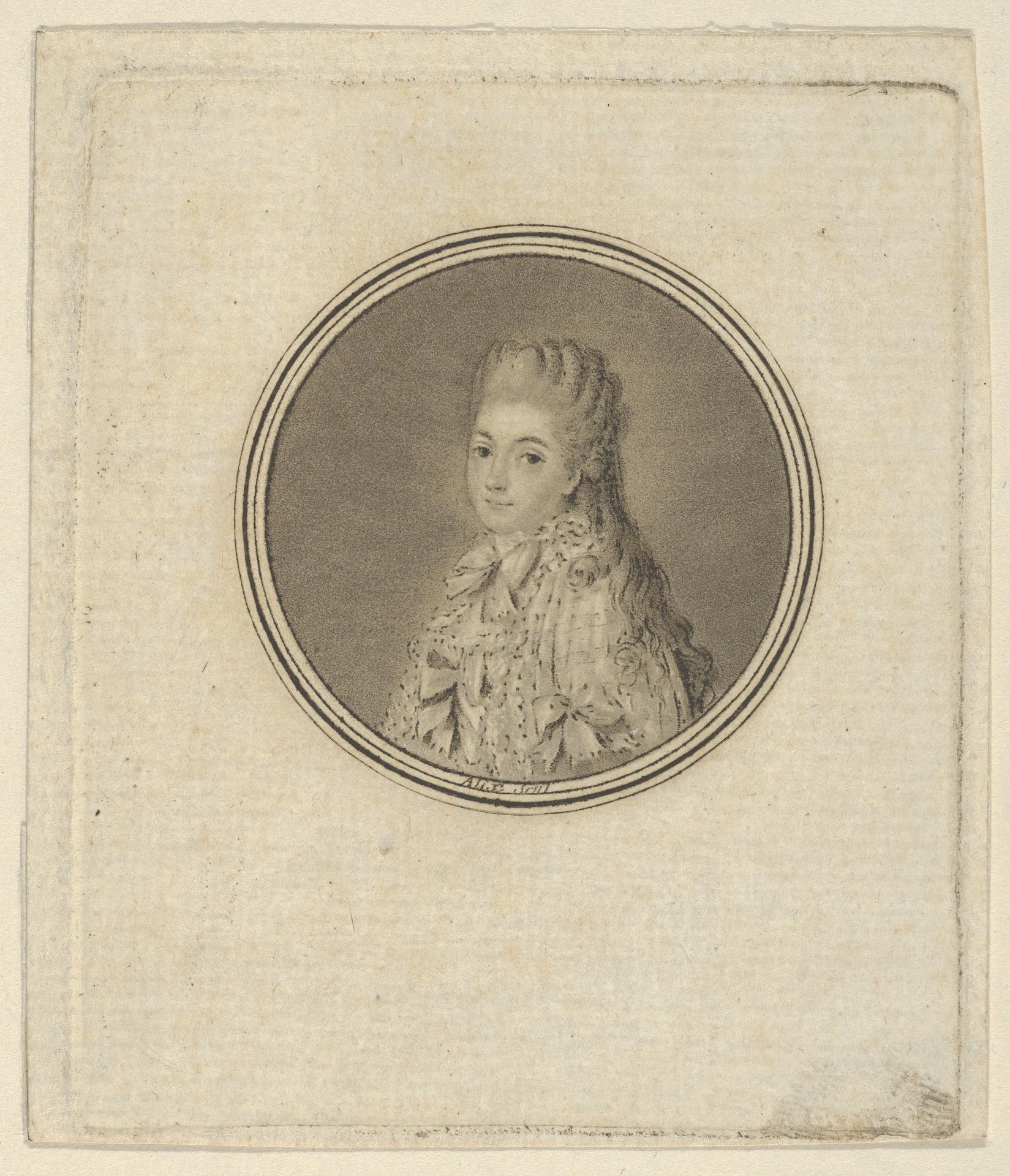Anne de Chaumont-Guitry, Comtesse d'Amblimont by Pierre Michel Alix