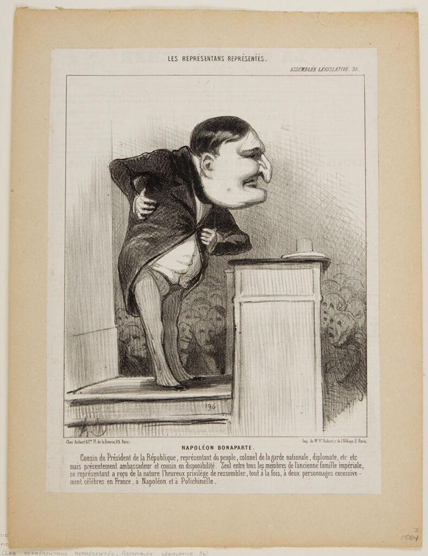JÃ©rome-NapolÃ©on Bonaparte by Honoré Daumier