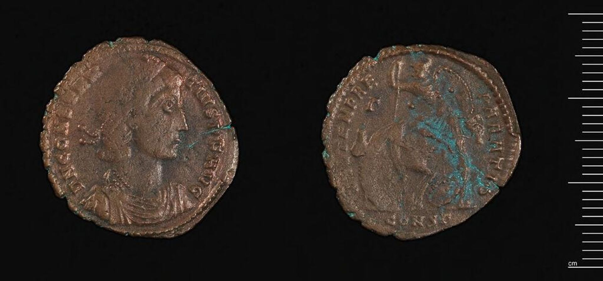 Coin of Constantius II, Constantinople by Constantius II