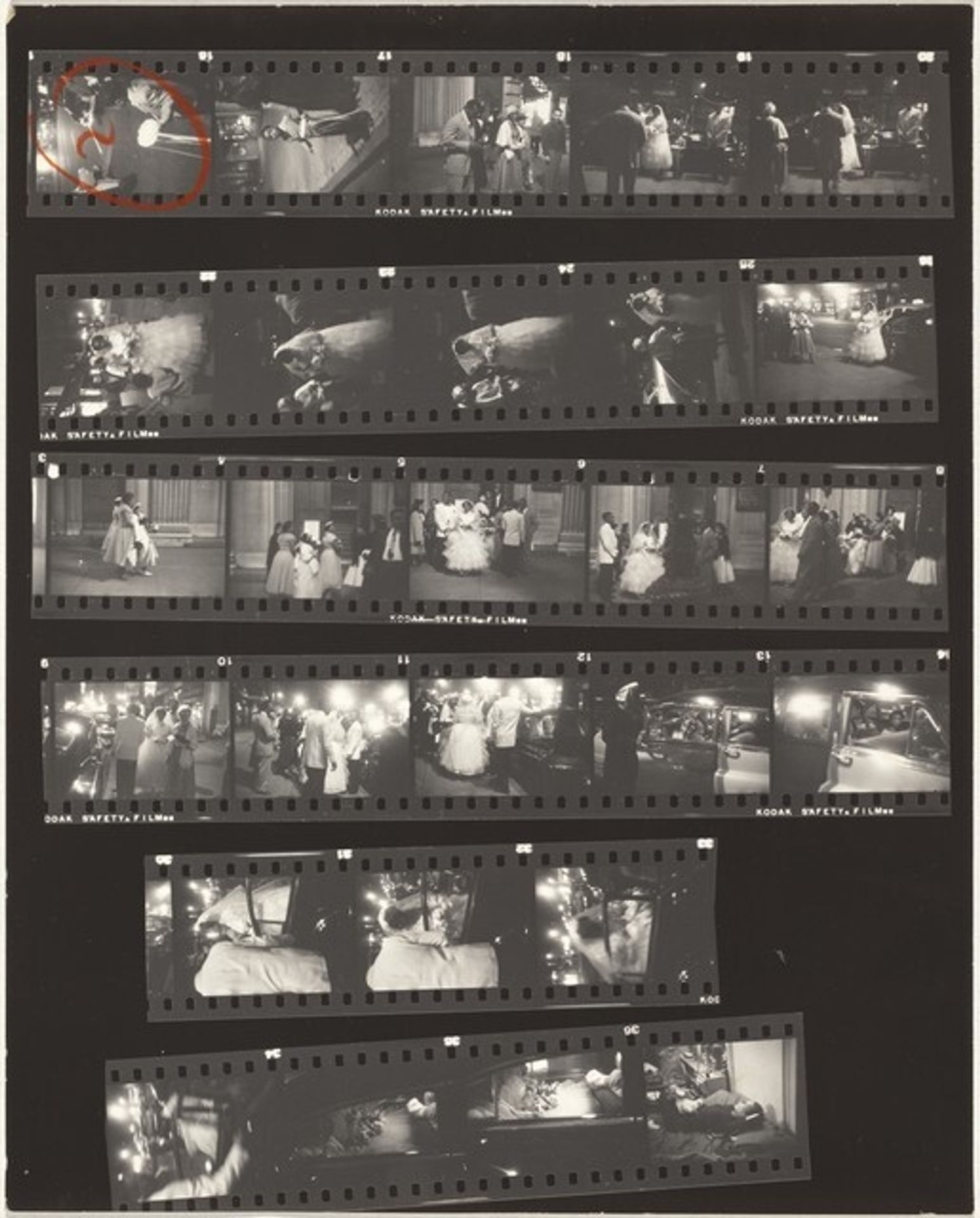 23rd Street weddings--New York City no number by Robert Frank
