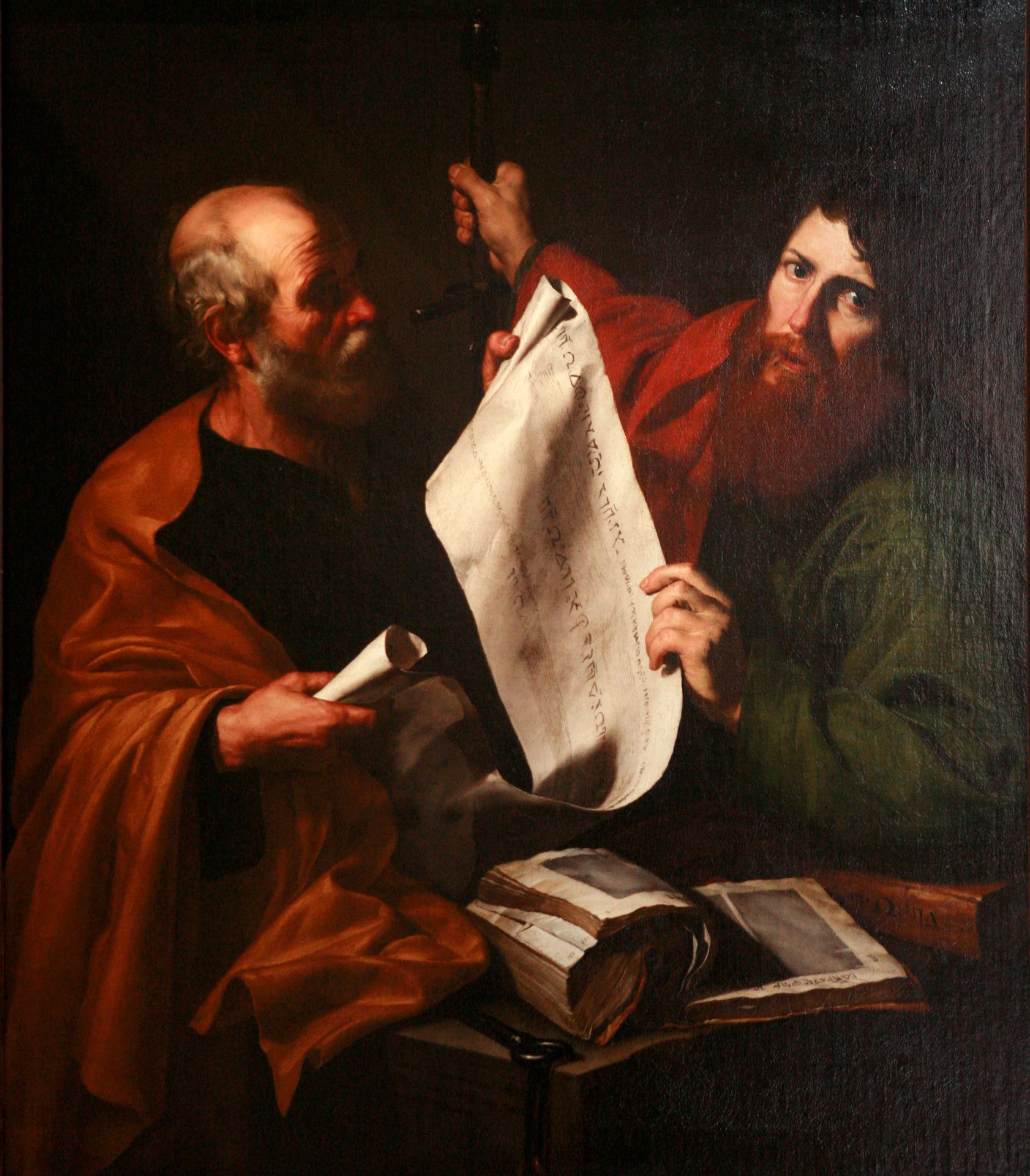 Saint Peter and Saint Paul by Jusepe de Ribera