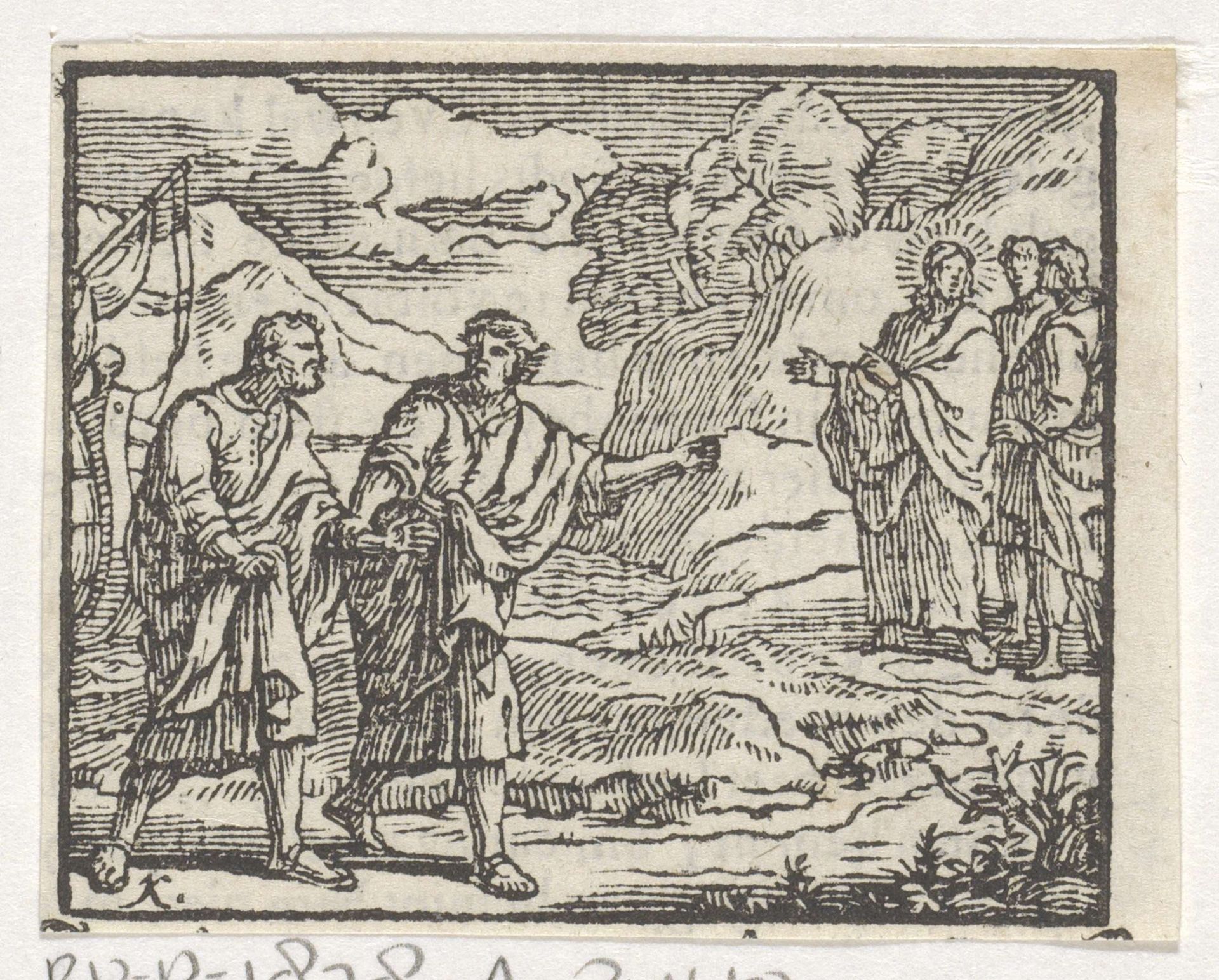 Roeping van de apostelen by Jan Lauwryn Krafft