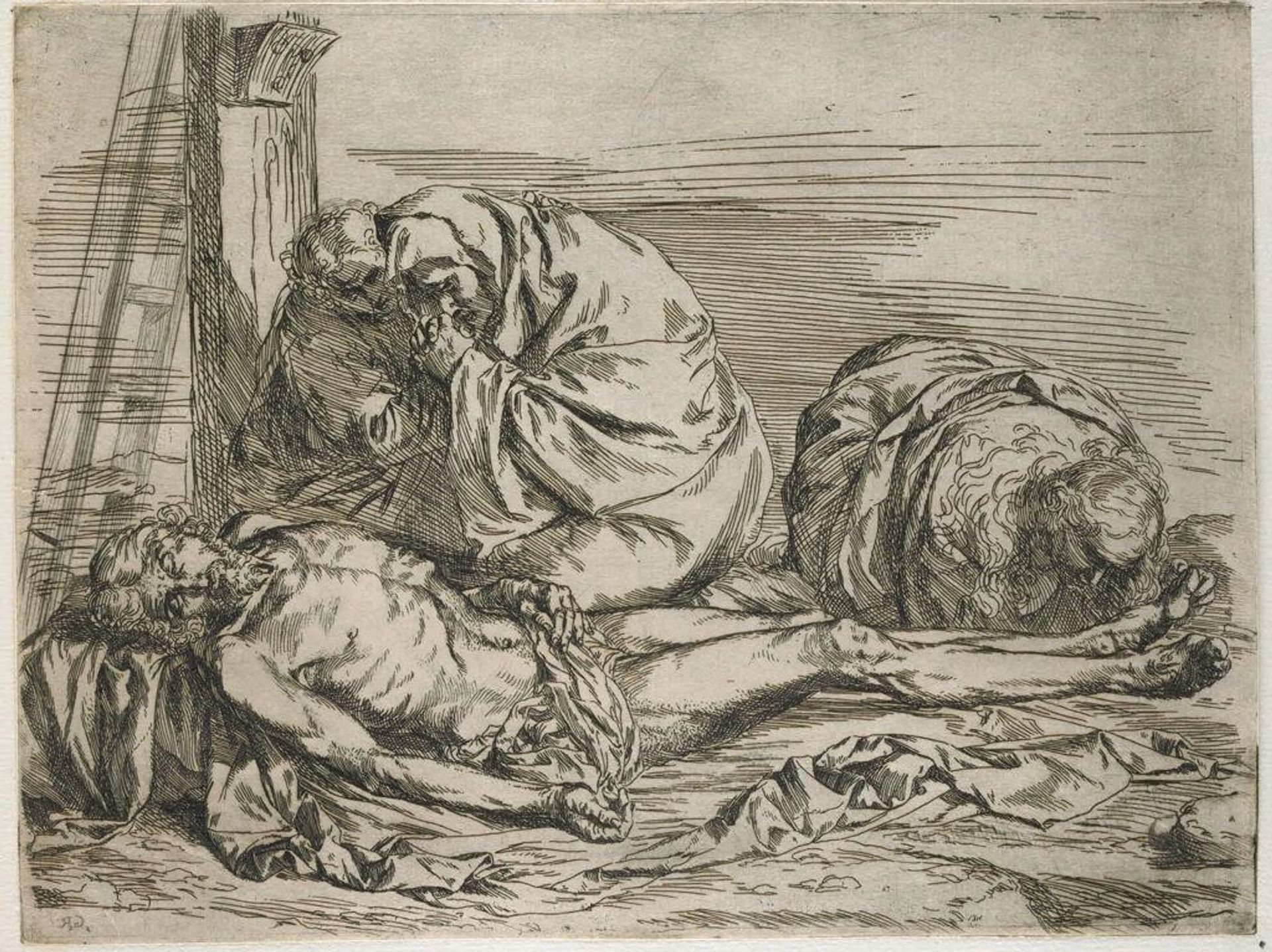 The Lamentation by Jusepe de Ribera
