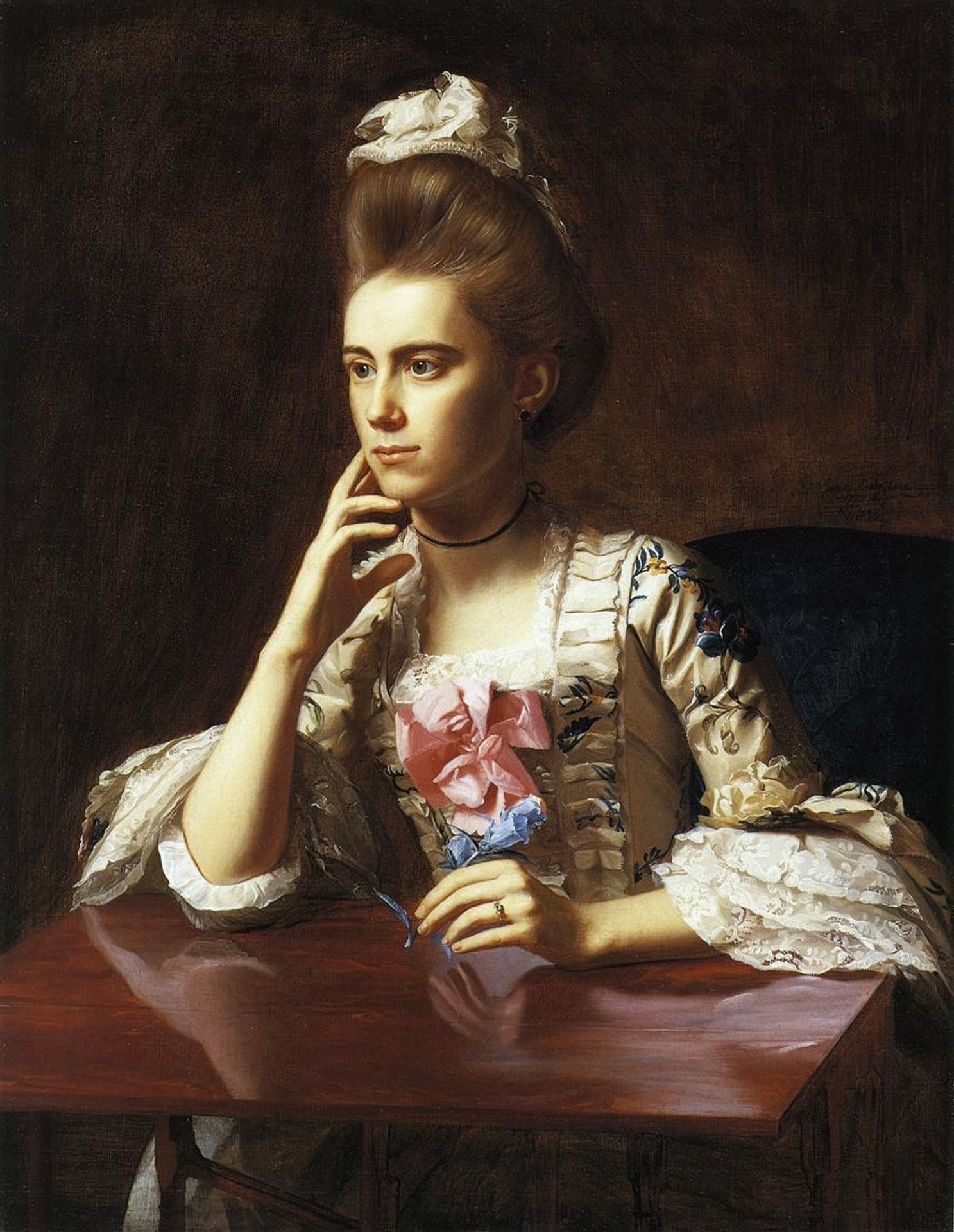 Mrs.Richard Skinner by John Singleton Copley
