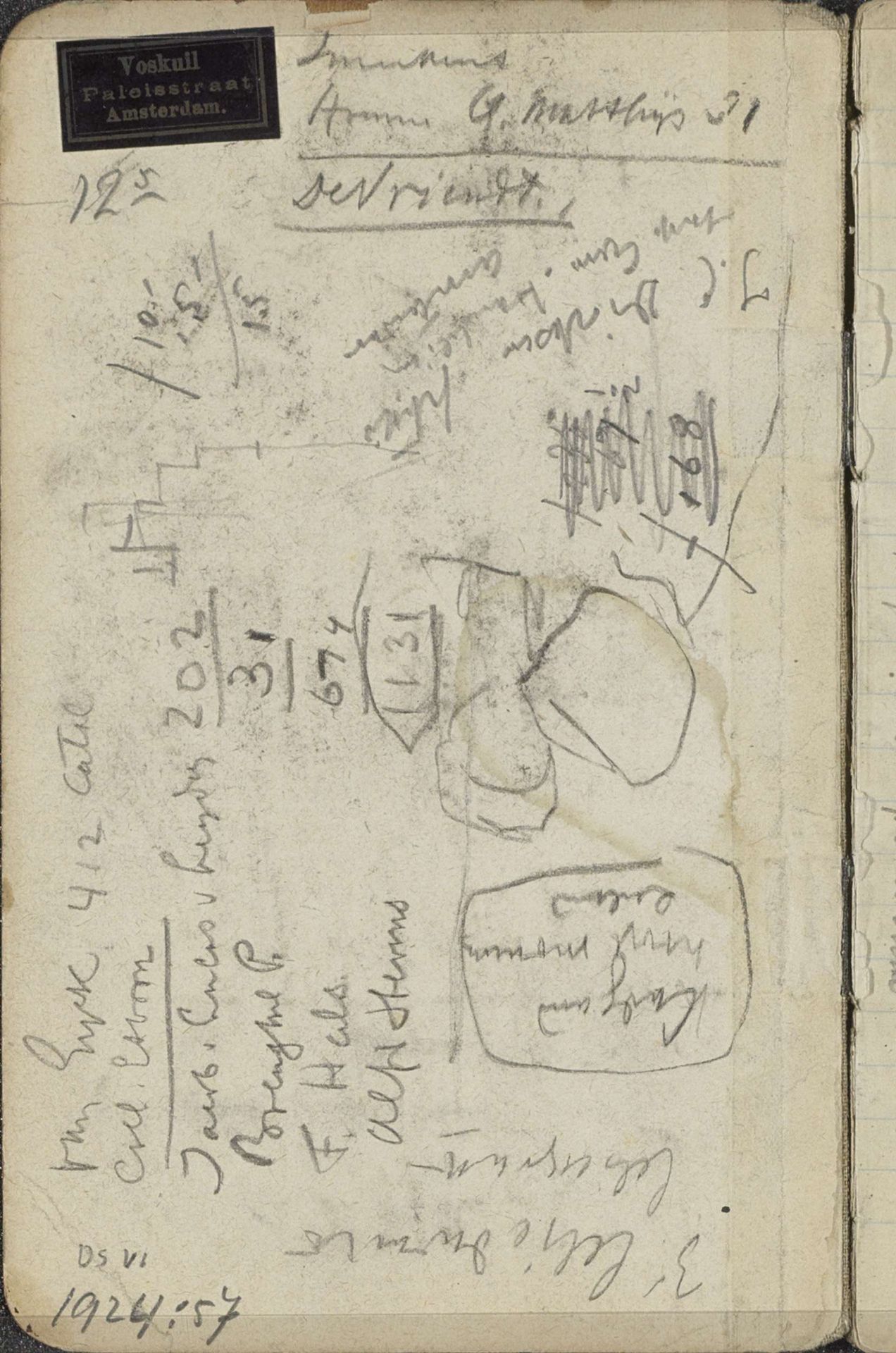 Annotaties by George Hendrik Breitner