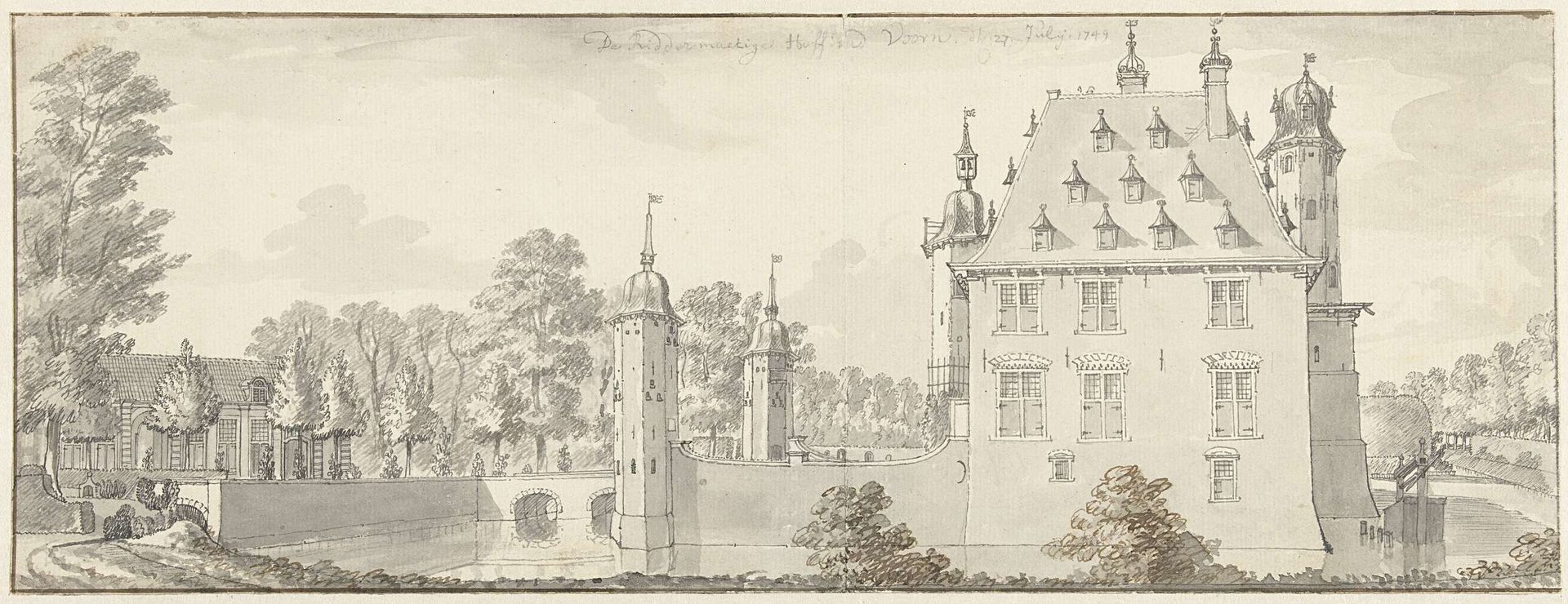 De Riddermaetige Hoffstad Voorn by Jan de Beijer
