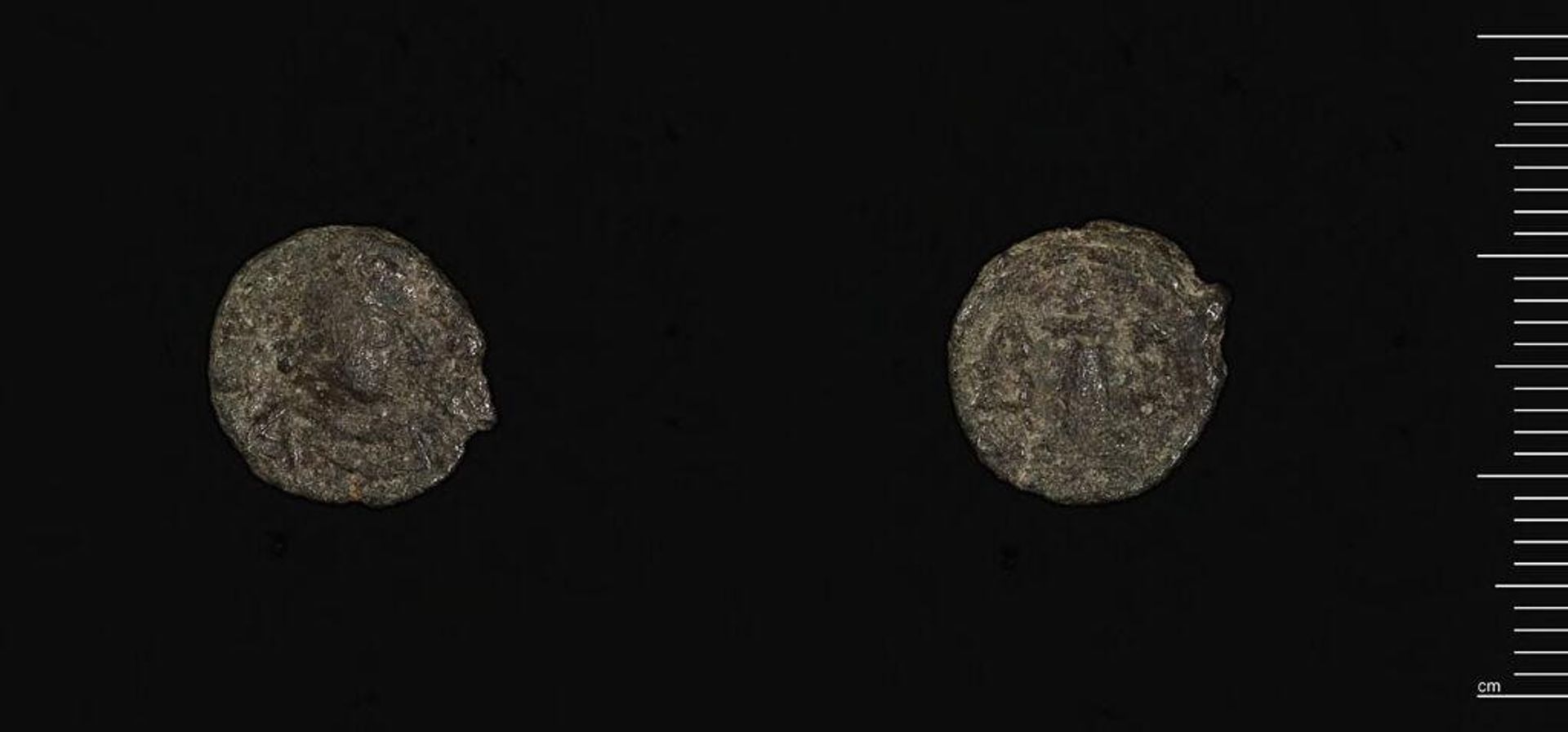 Coin of Justinian I by Justinian I