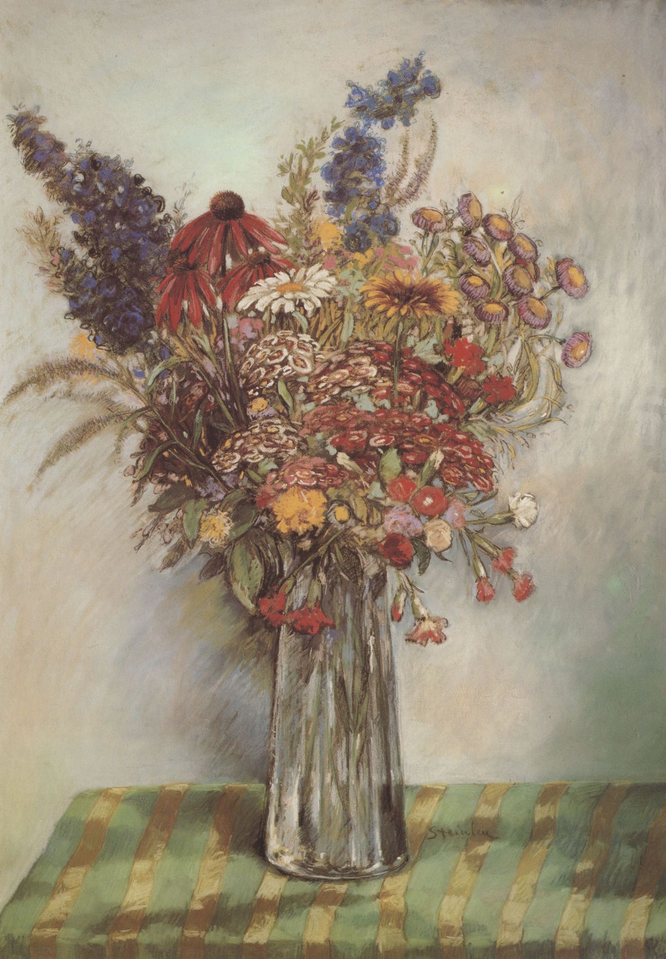 Flowers by Théophile Alexandre Steinlen