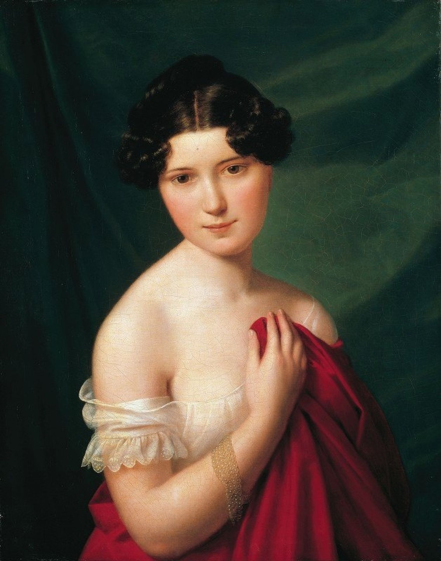 The court actress Sophie Müller by Ferdinand Georg Waldmüller