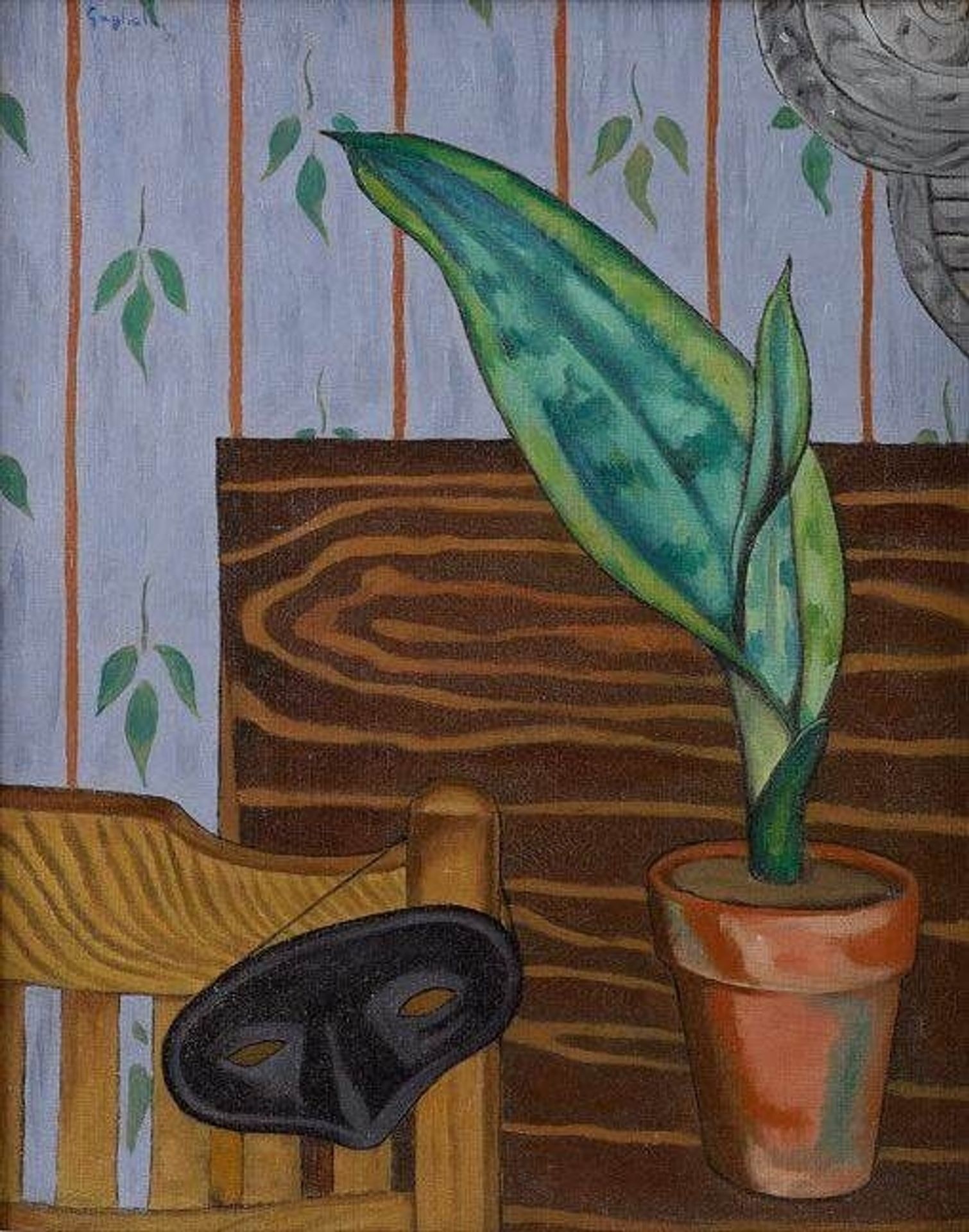 Still Life with Mask by O. Louis Guglielmi