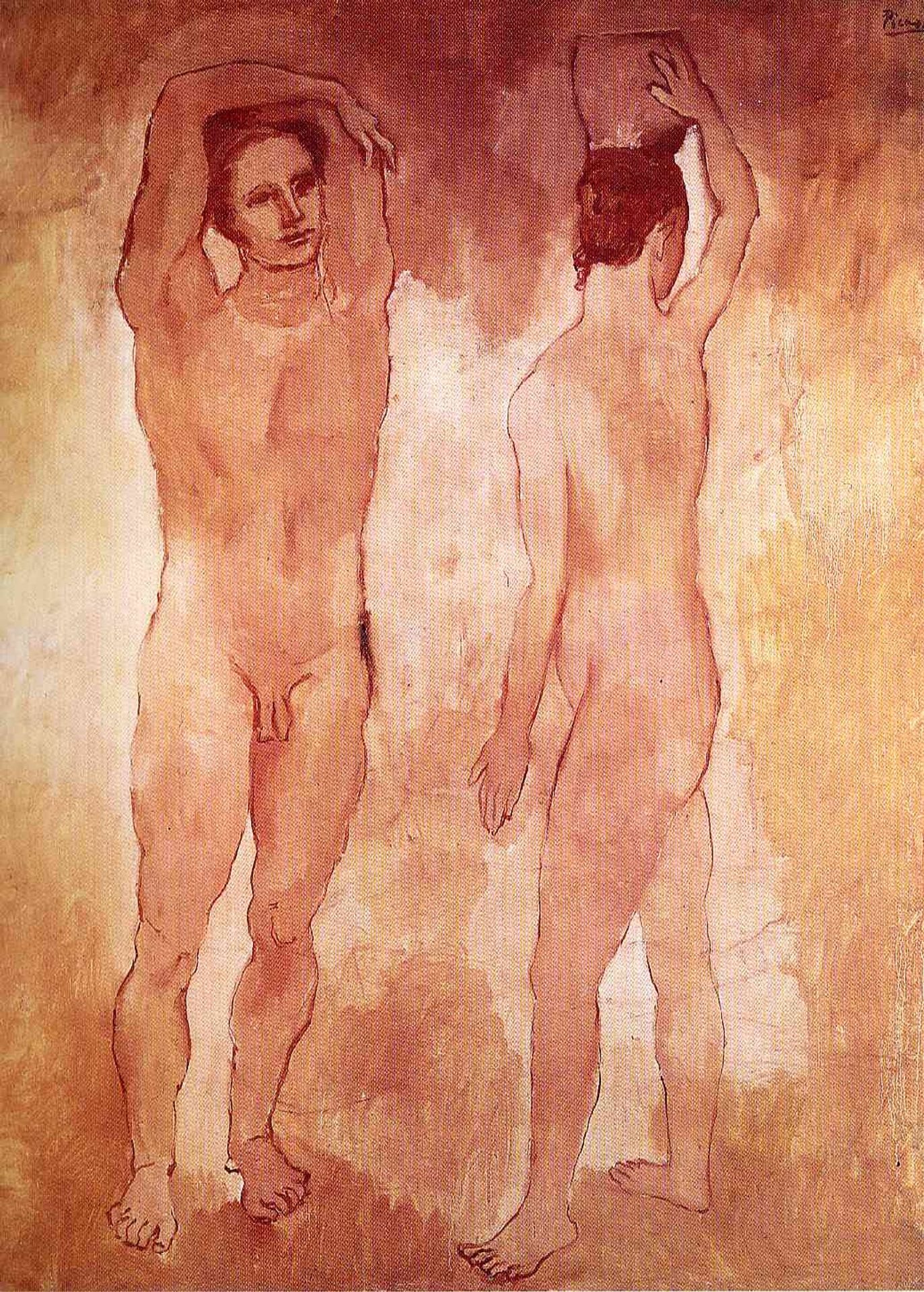 Teenagers by Pablo Picasso