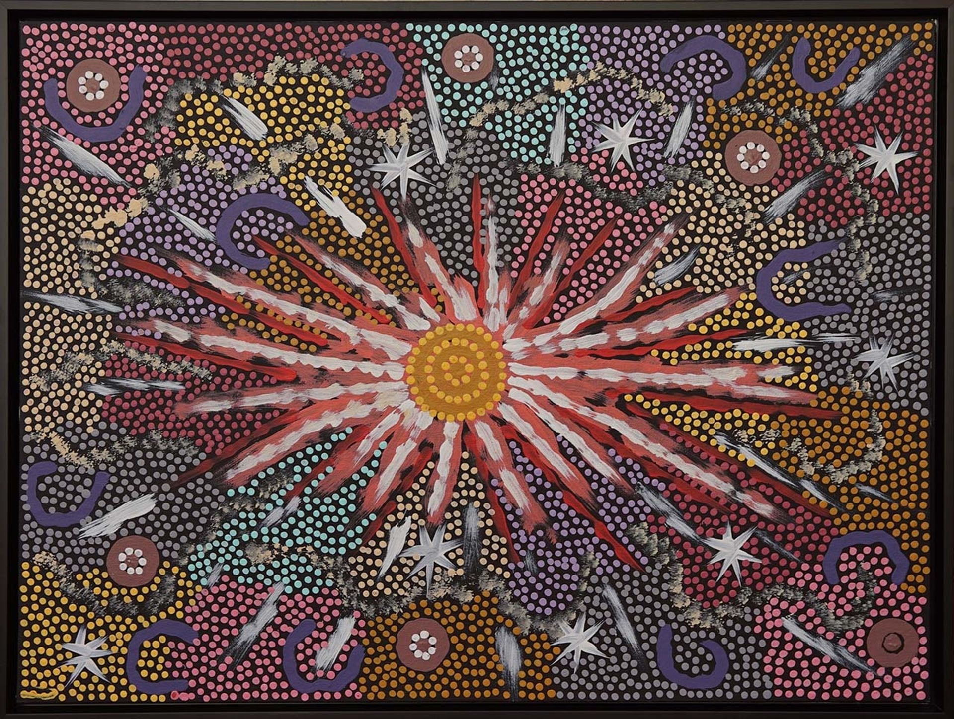 Grandmother's Country by Michelle Possum Nungurrayi