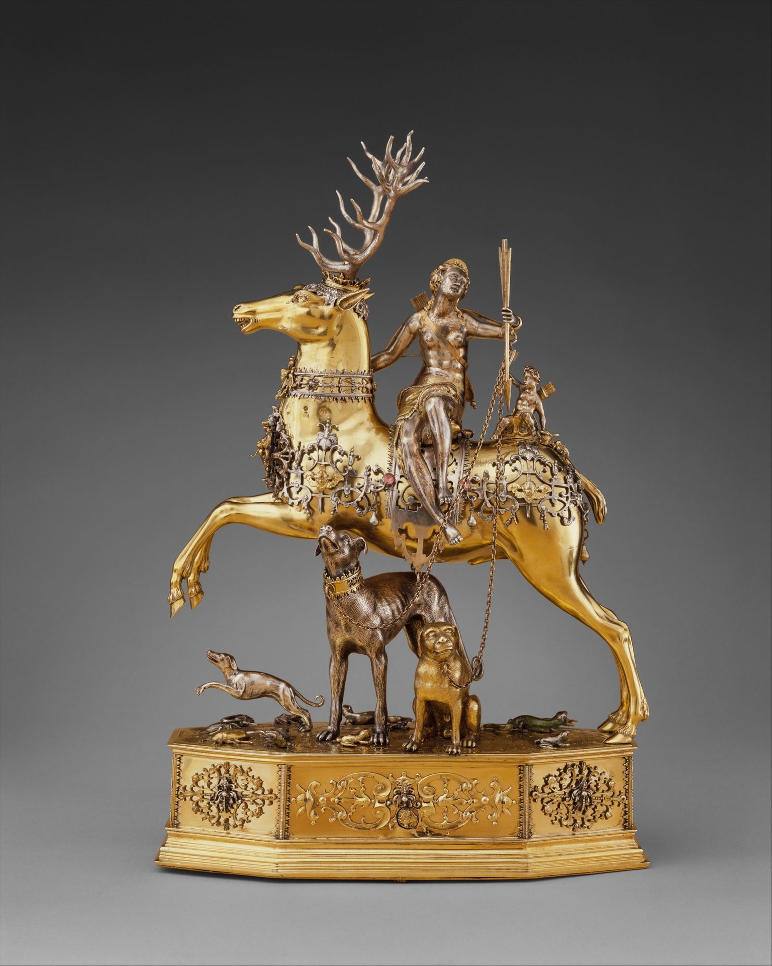 Diana and the Stag by Joachim Friess