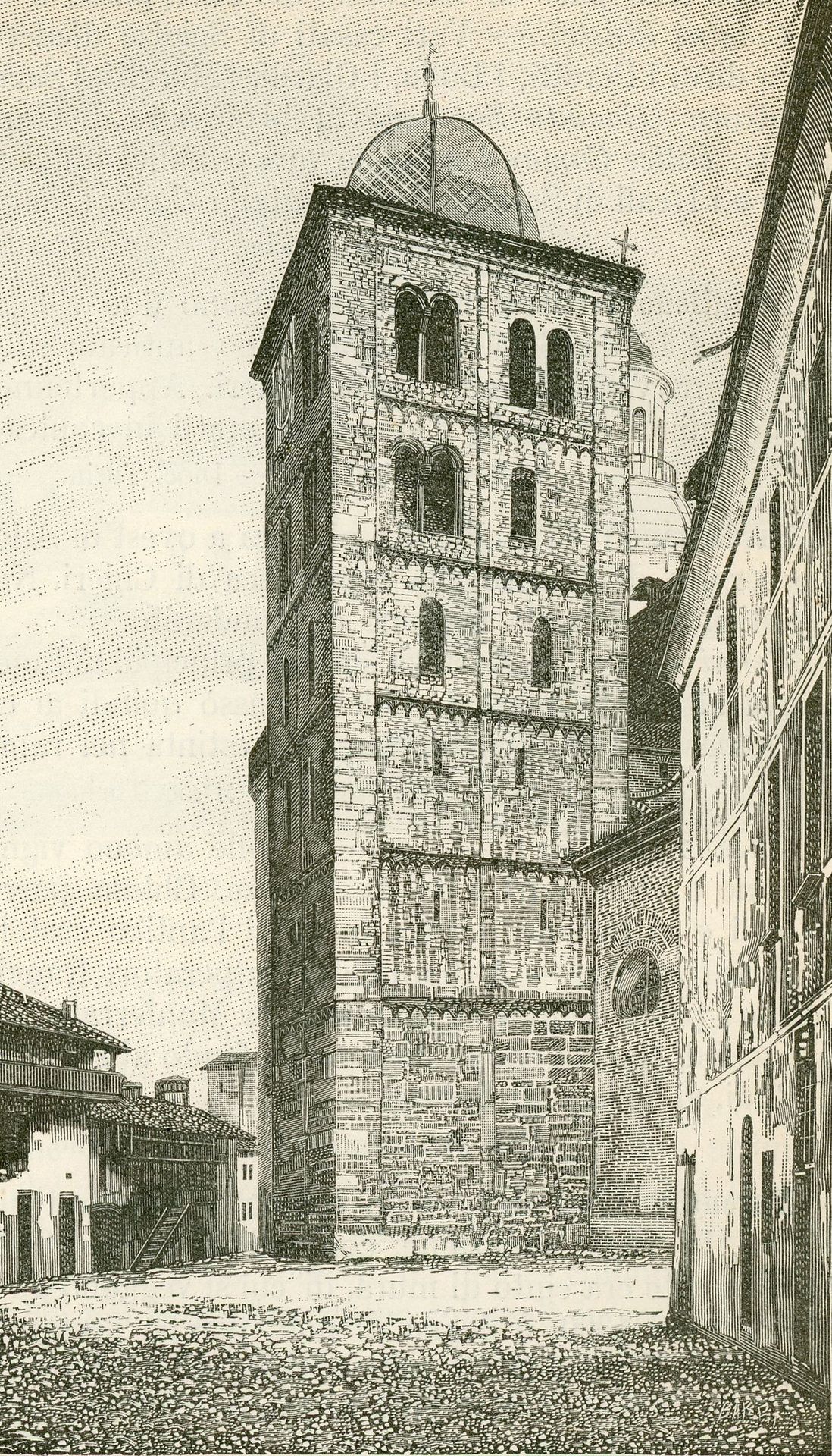 Campanile Della Chiesa Di San Benigno by Giuseppe Barberis