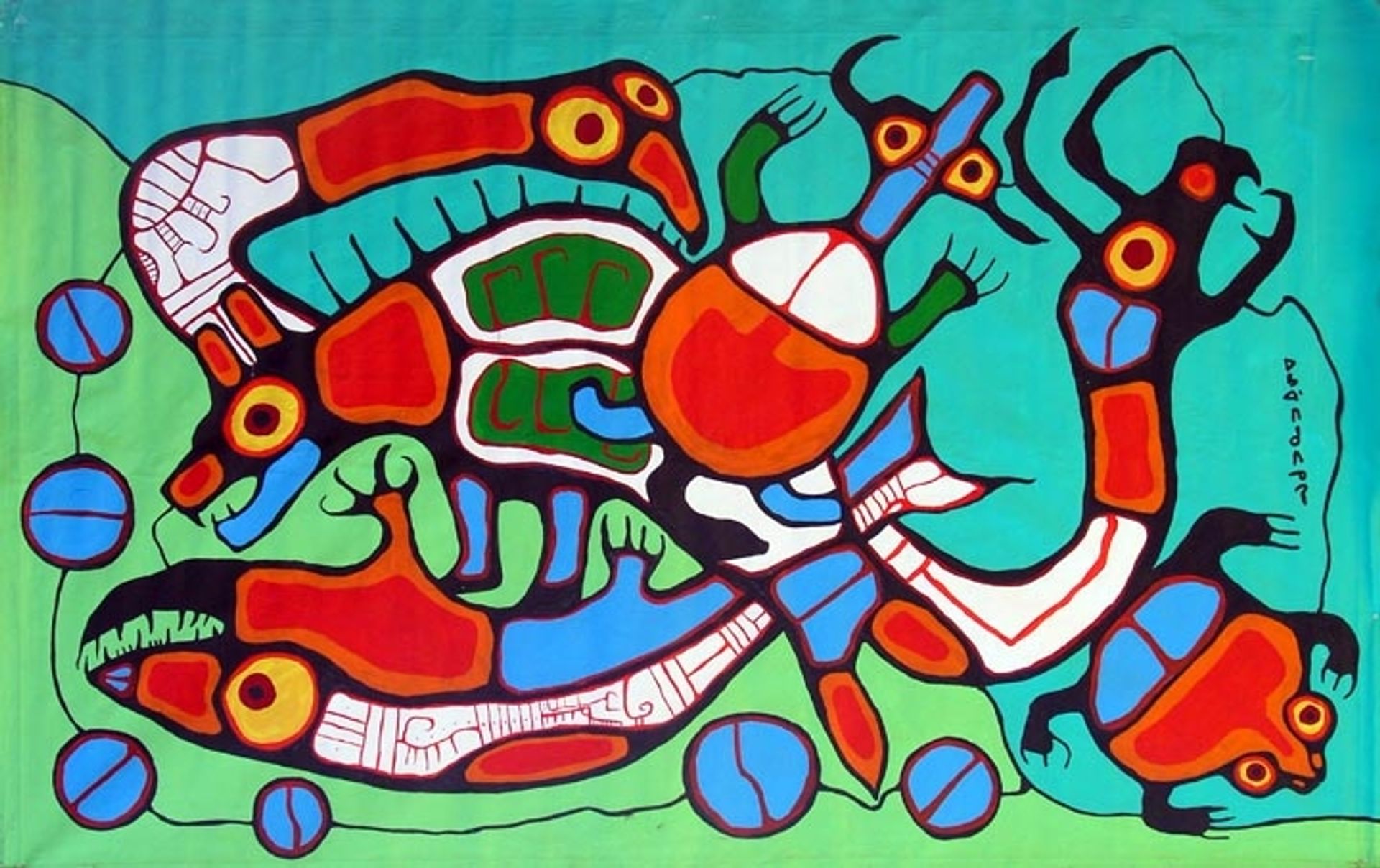 Cycles by Norval Morrisseau