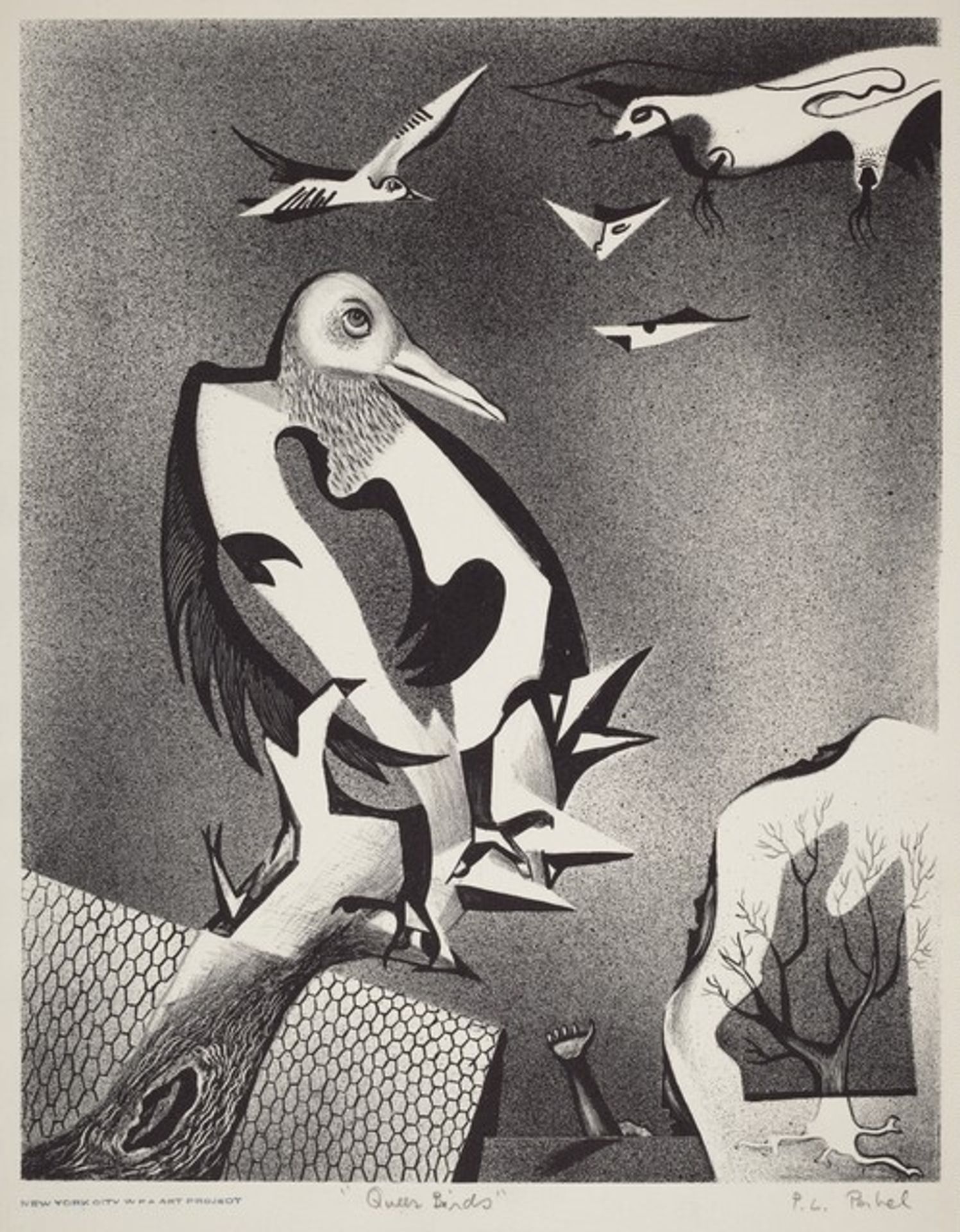 Queer Birds by Leon Bibel