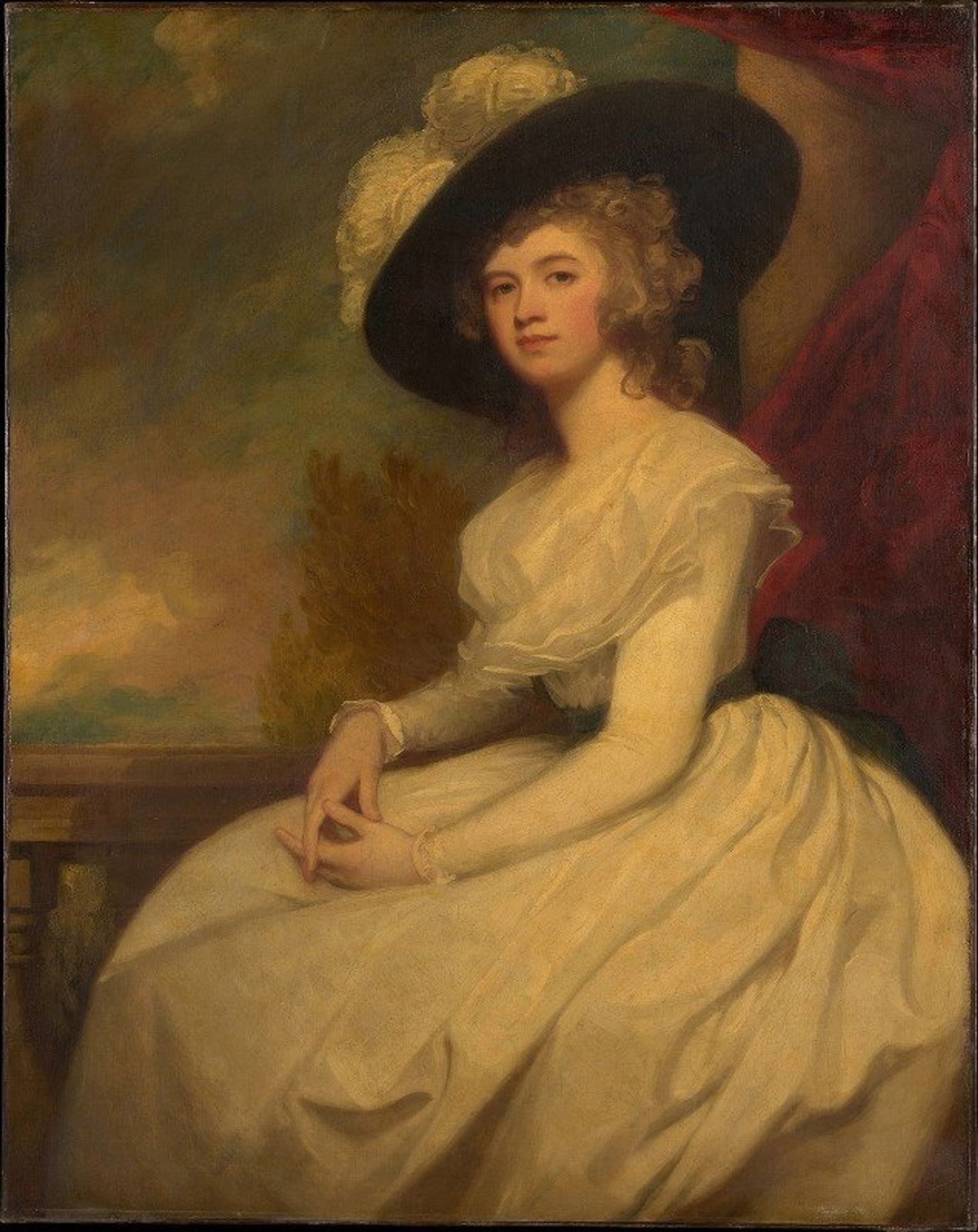 Mrs. Bryan Cooke by George Romney