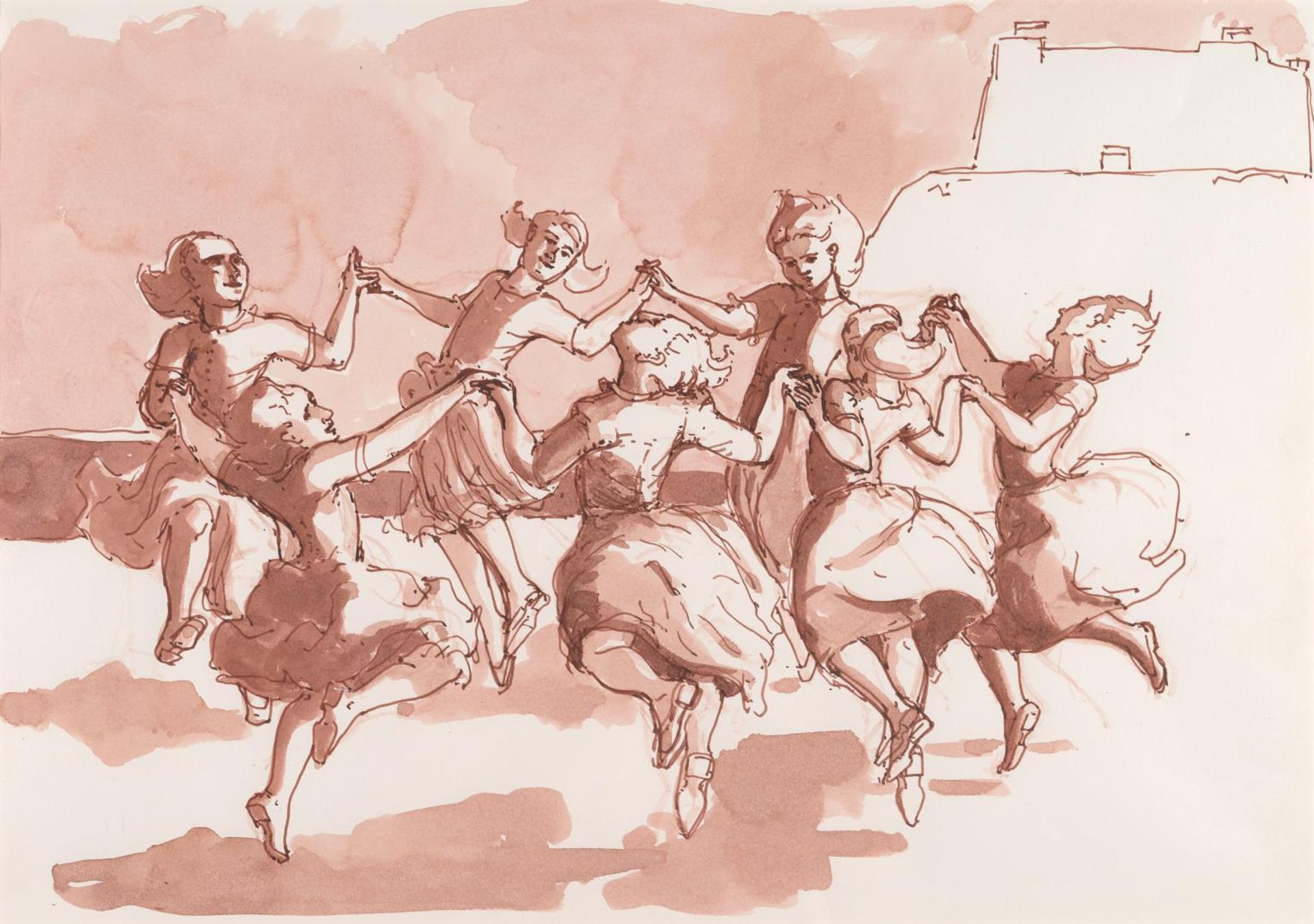 Drawing for 'The Dance' - Paula Rego | Artera