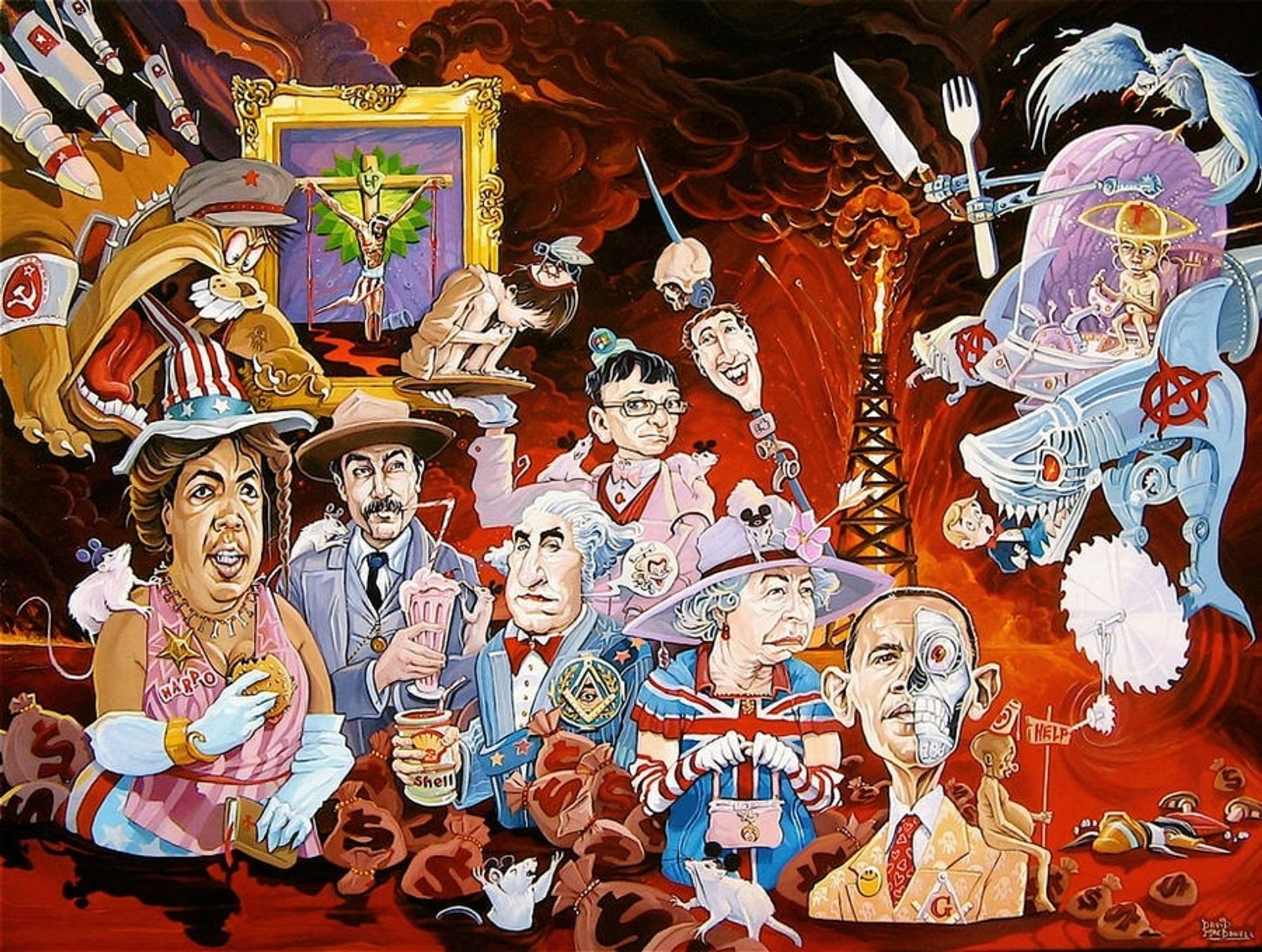 Eat The Rich by Dave Macdowell