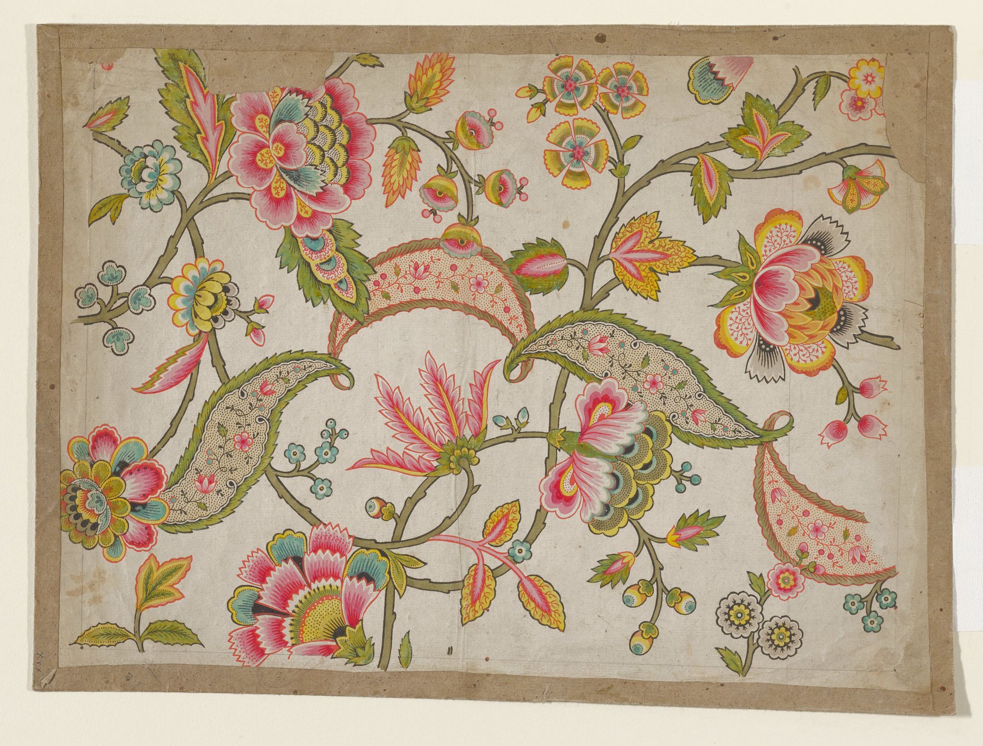 Textile Design (East Indian style) by Anonymous