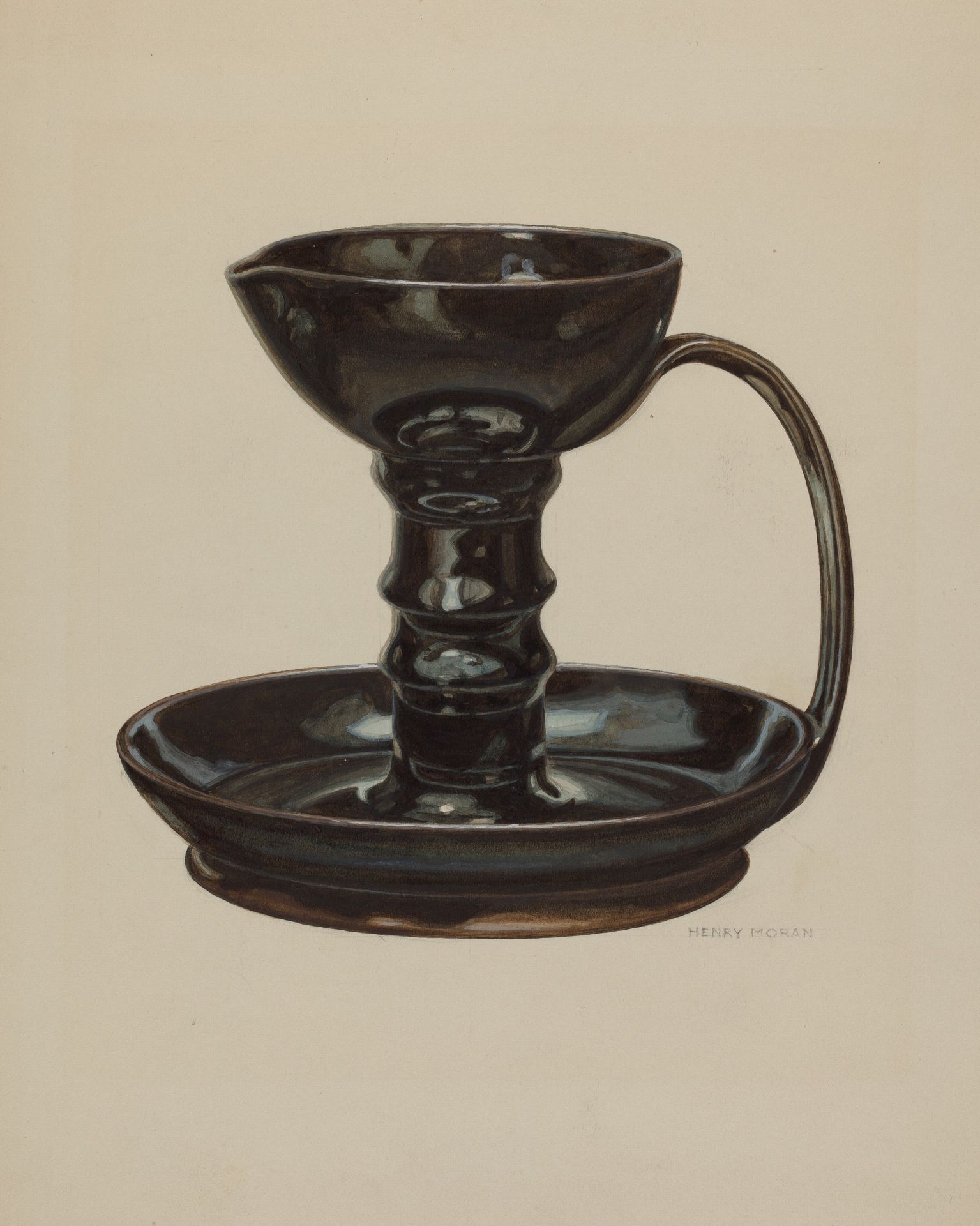 Grease Lamp by Henry Moran