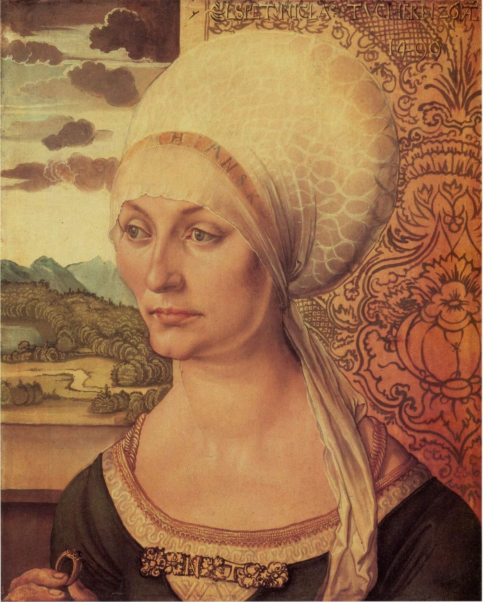 Portrait of Elsbeth Tucher by Albrecht Durer