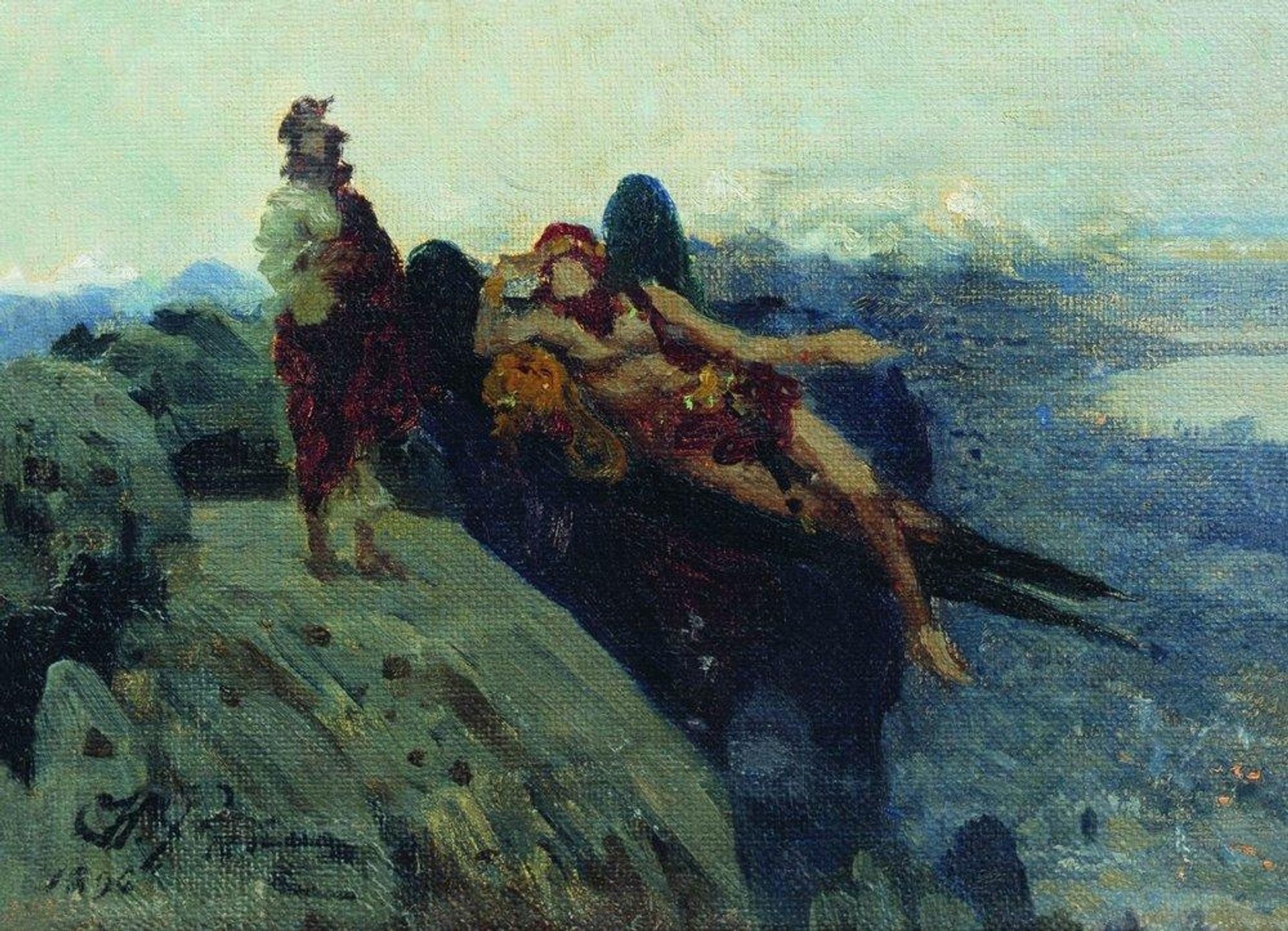 Temptation of Christ by Ilya Repin