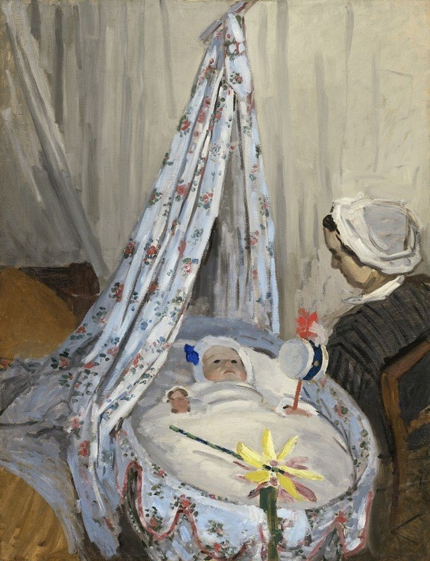 The Cradle – Camille with the Artist’s Son Jean by Claude Monet