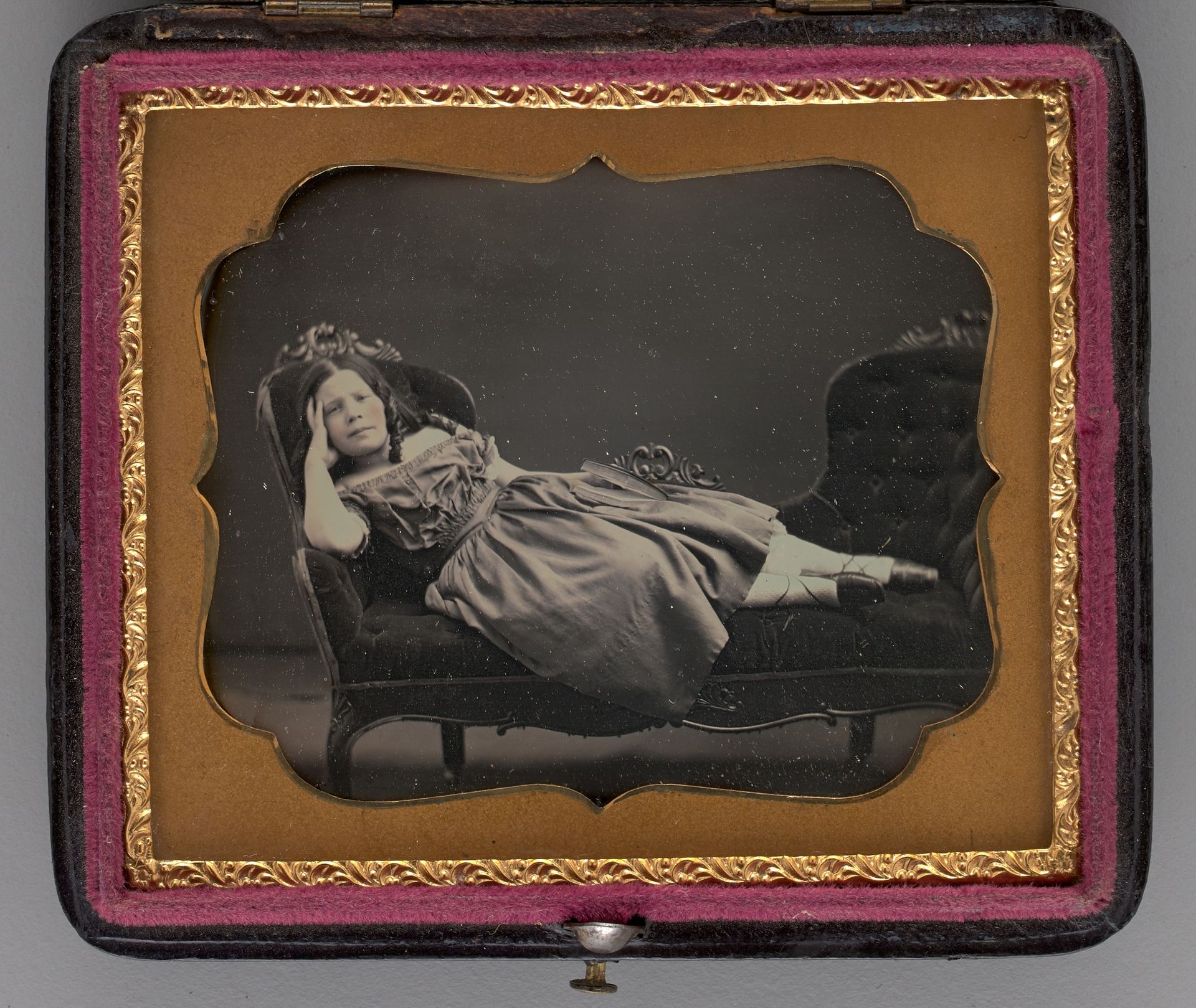 Untitled (Portrait of a Reclined Woman) by John Adams Whipple