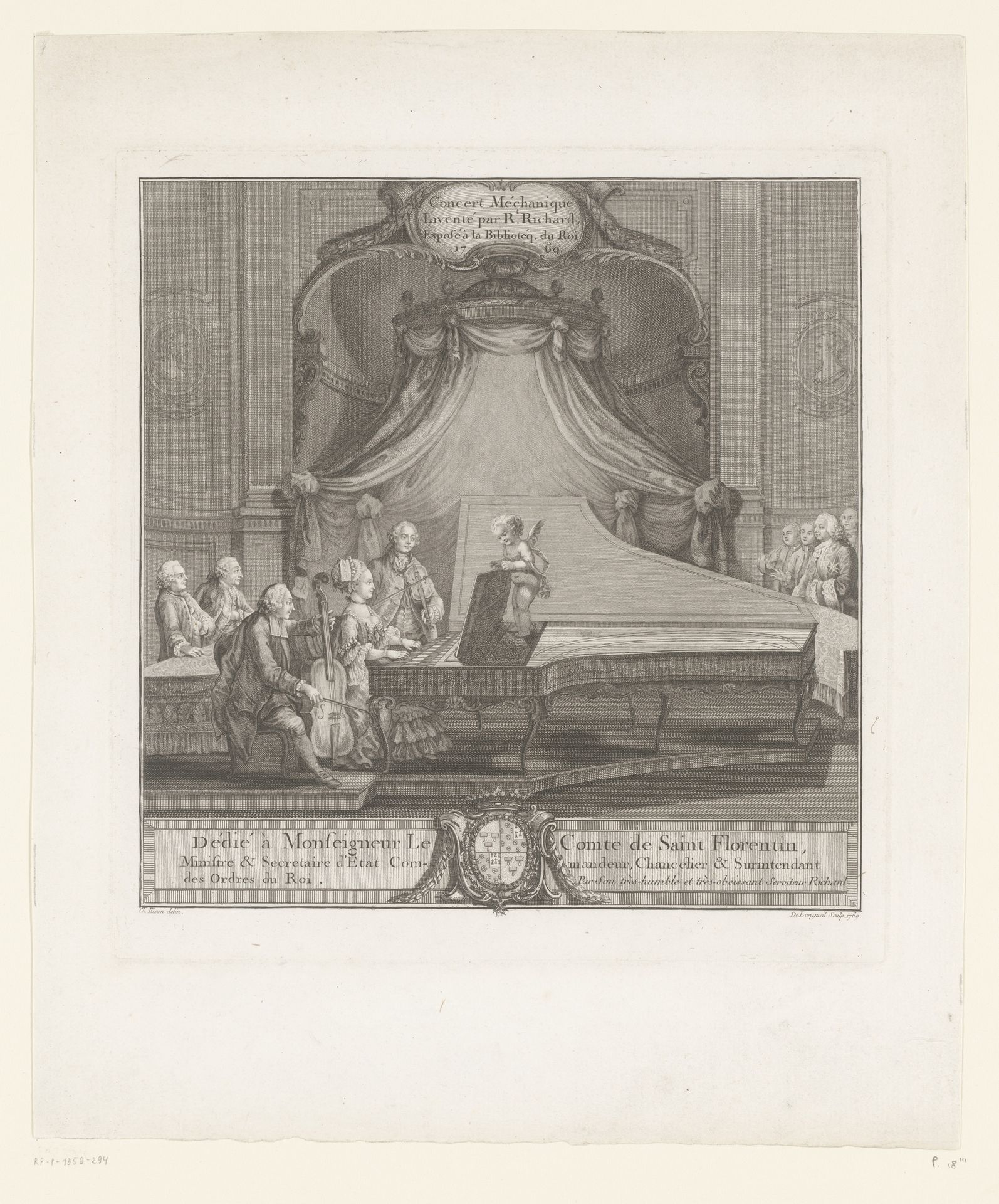 Mechanisch concert by Joseph de Longueil