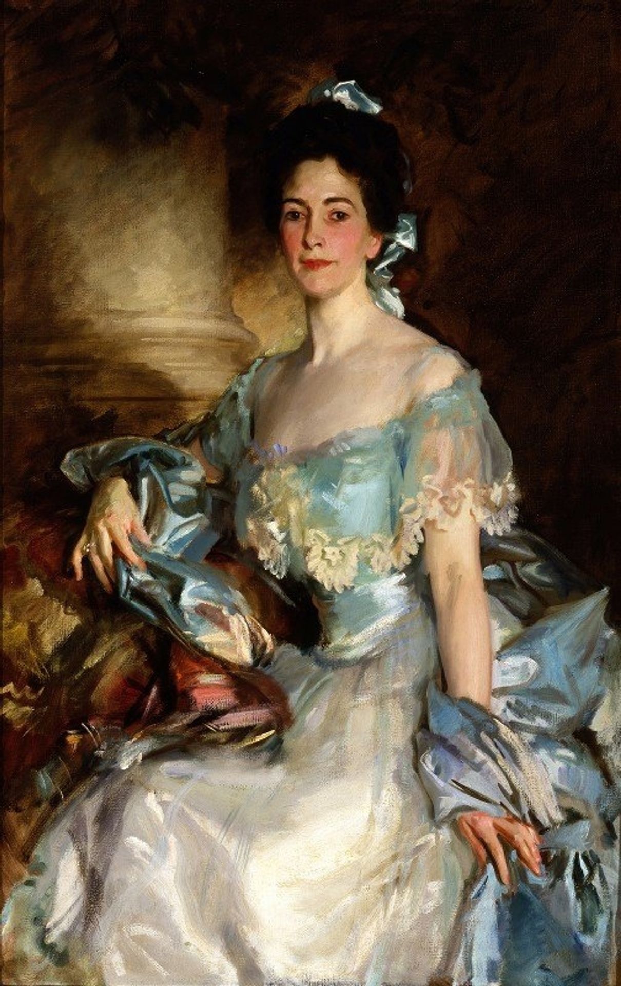 Portrait Of Mrs A Lawrence Rotch by John Singer Sargent