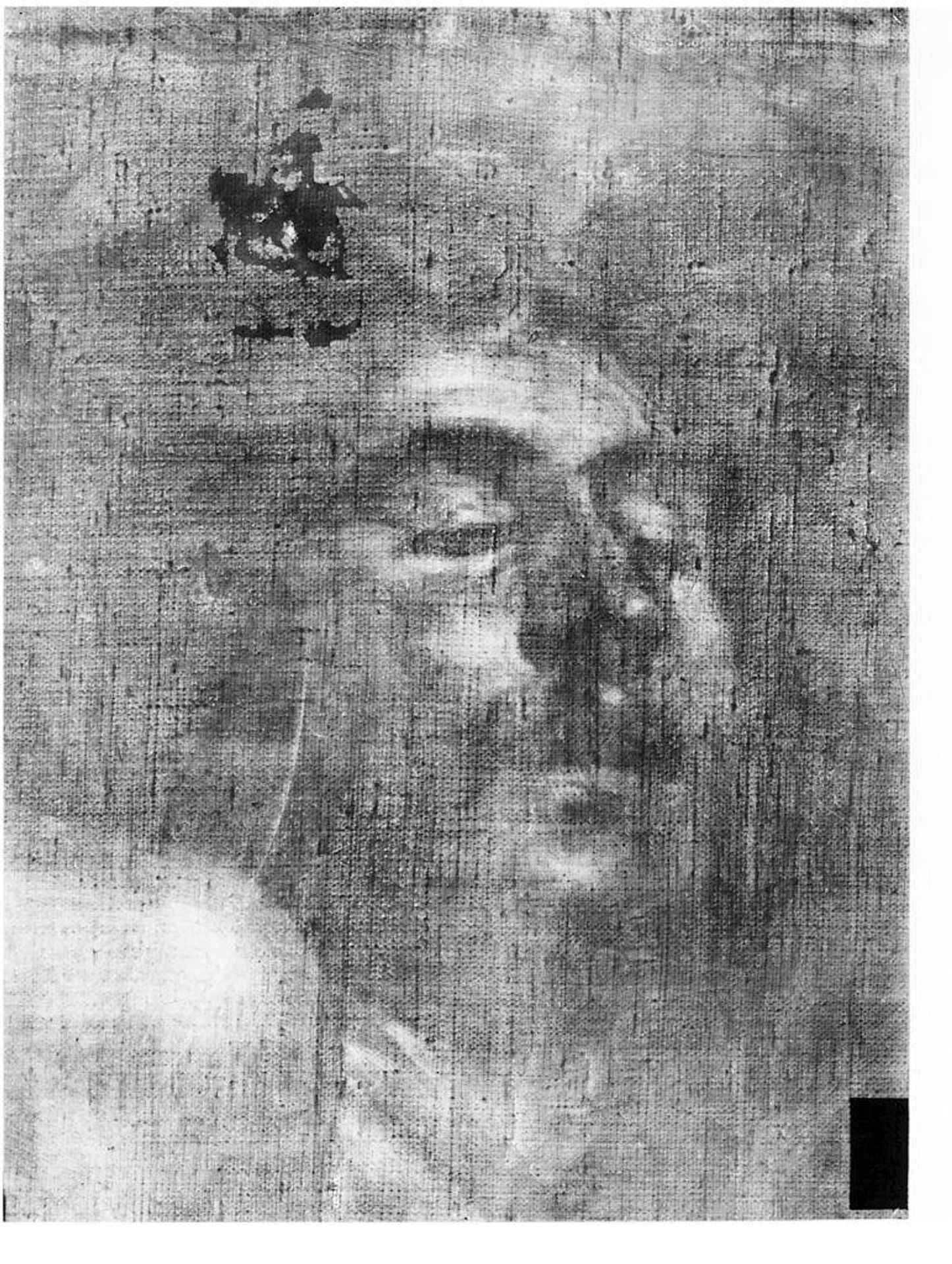 X-radiograph(s) of "Deposition" by Artist of original: Michelangelo Merisi da Caravaggio