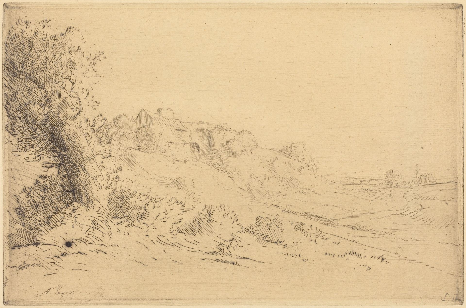My Farm (Ma ferme) by Alphonse Legros