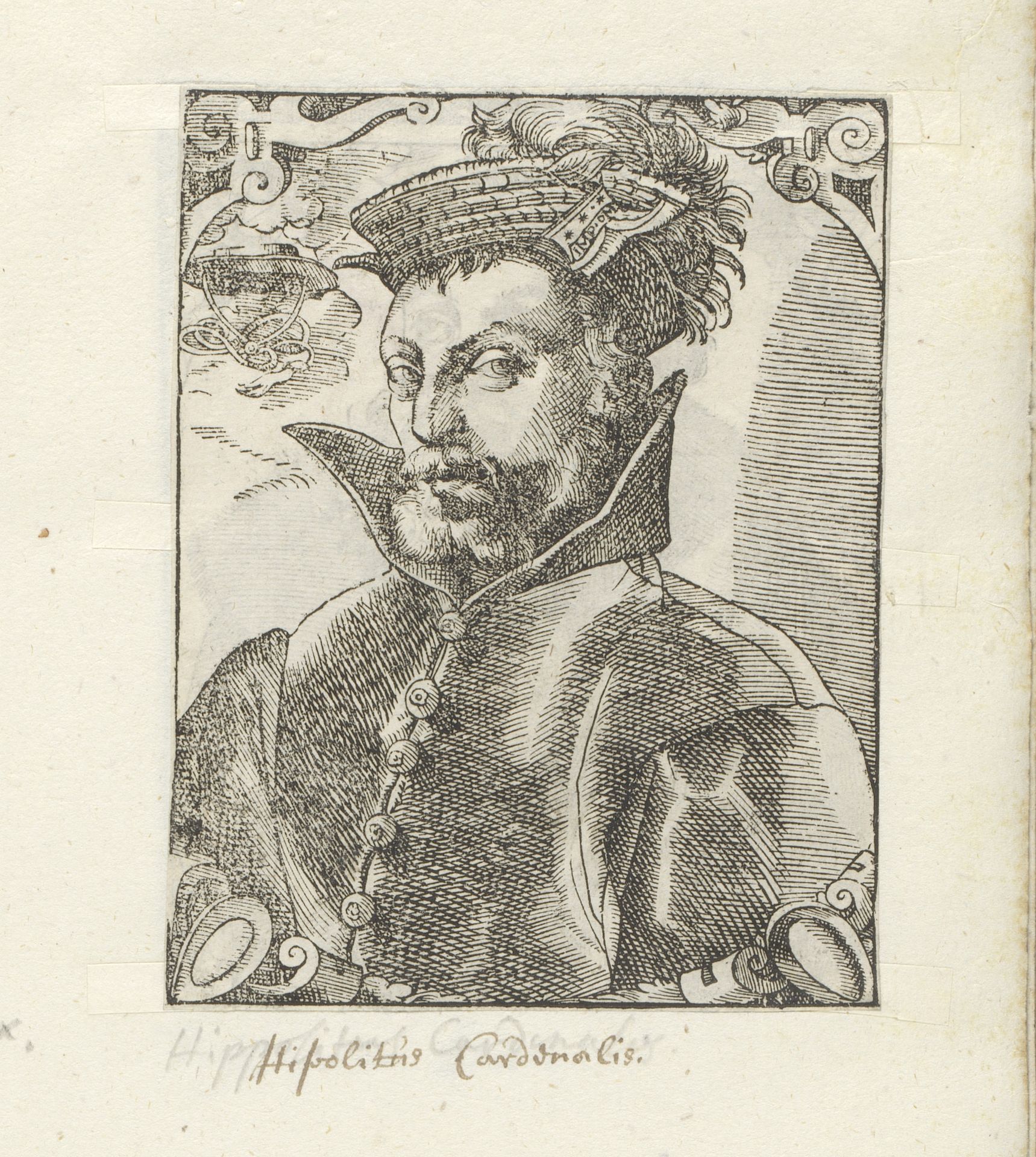 Portret van Ippolito de' Medici by Anonymous
