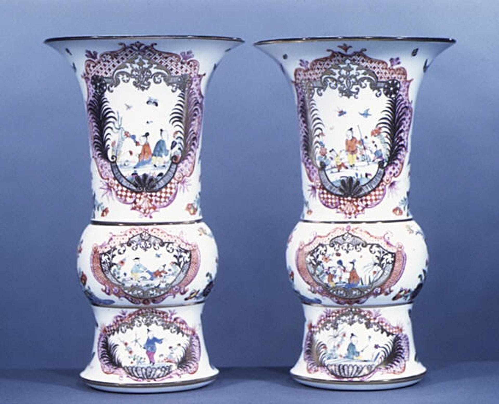 Vase (part of a set) by Meissen Manufactory