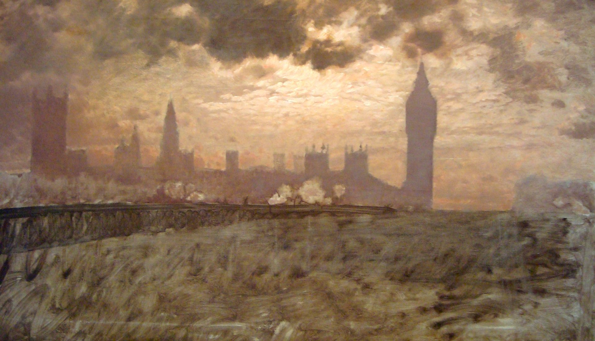 Westminster Bridge by Giuseppe de Nittis