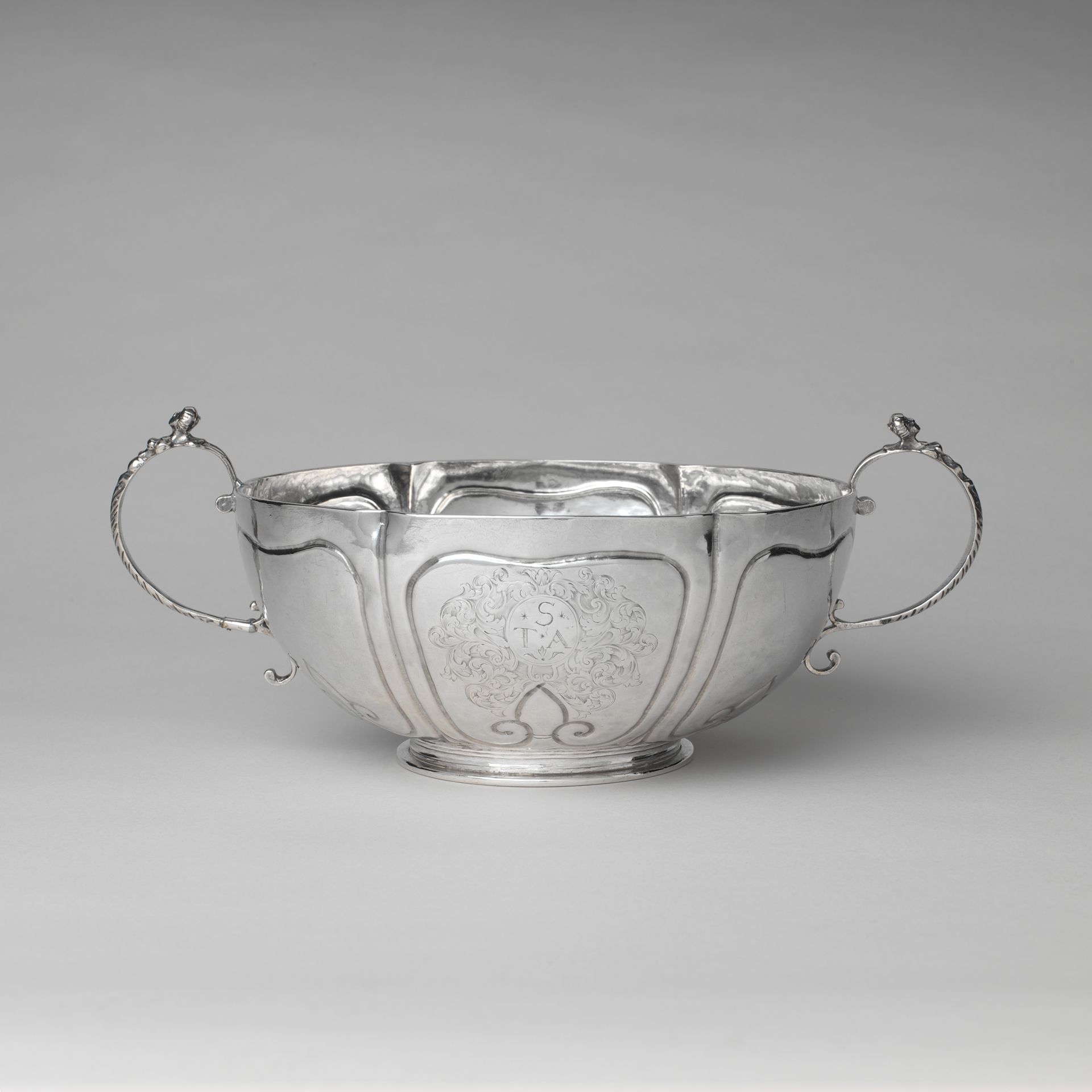 Two-handled bowl by Jesse Kip