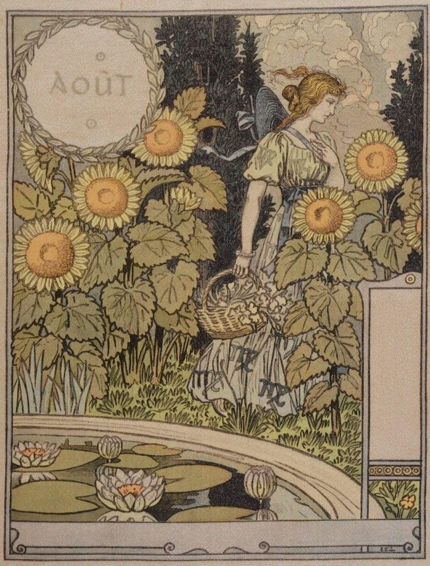 Août by Eugène Grasset