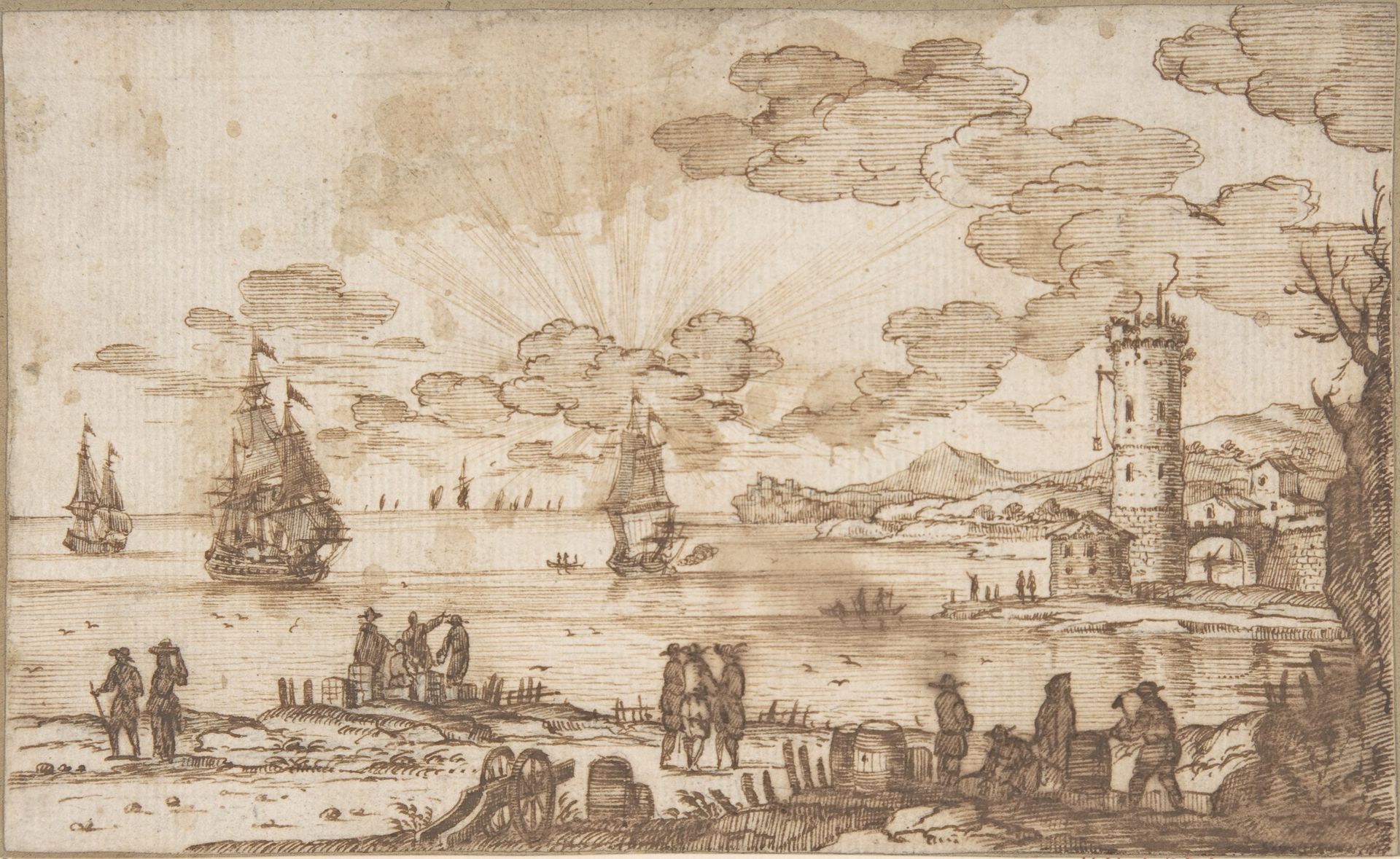 Coast Scene by Anonymous