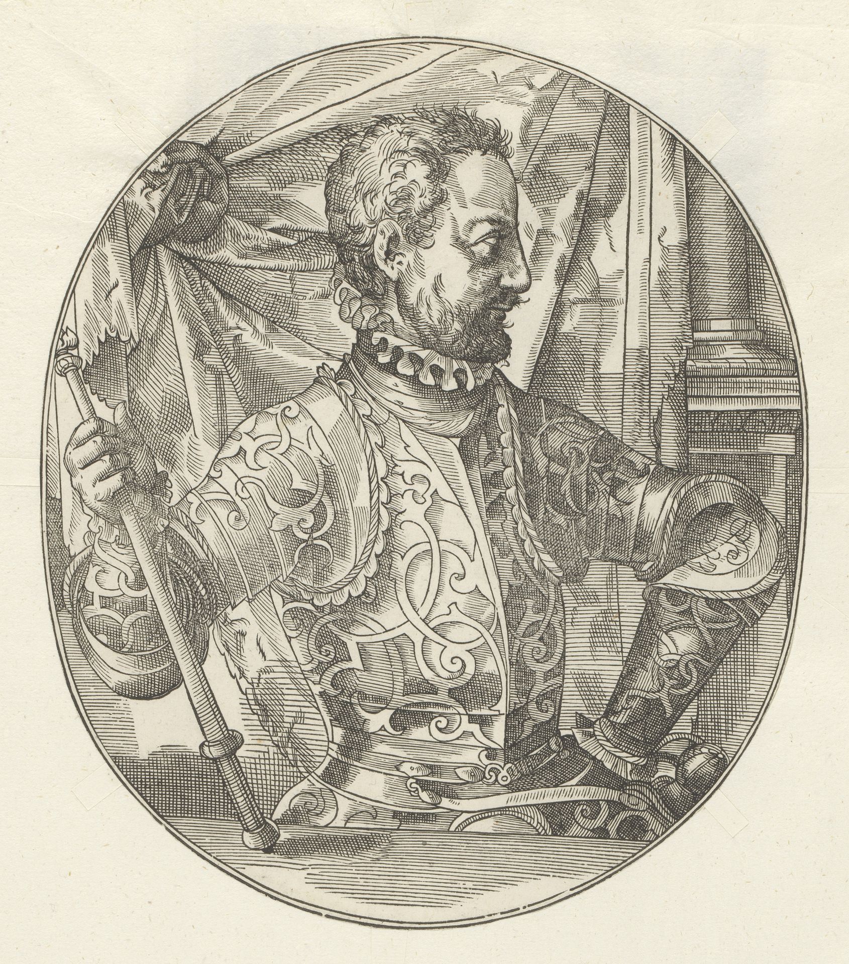 Portret van Hendrik II, koning van Frankrijk by Anonymous