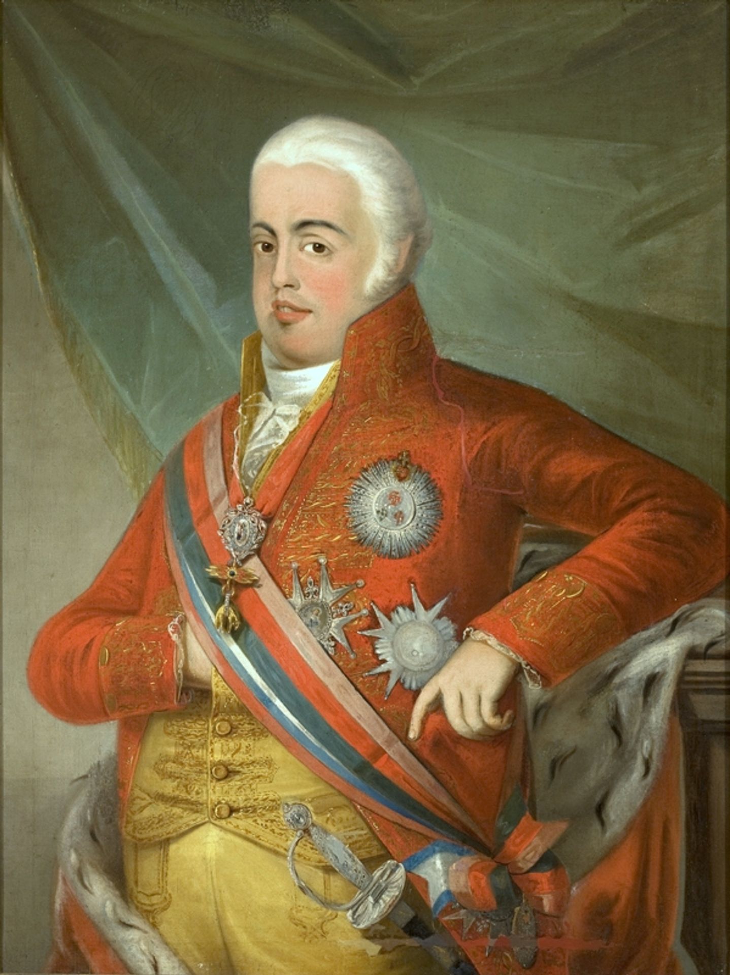 Retrato de D. João VI, Rei de Portugal by Domingos Sequeira